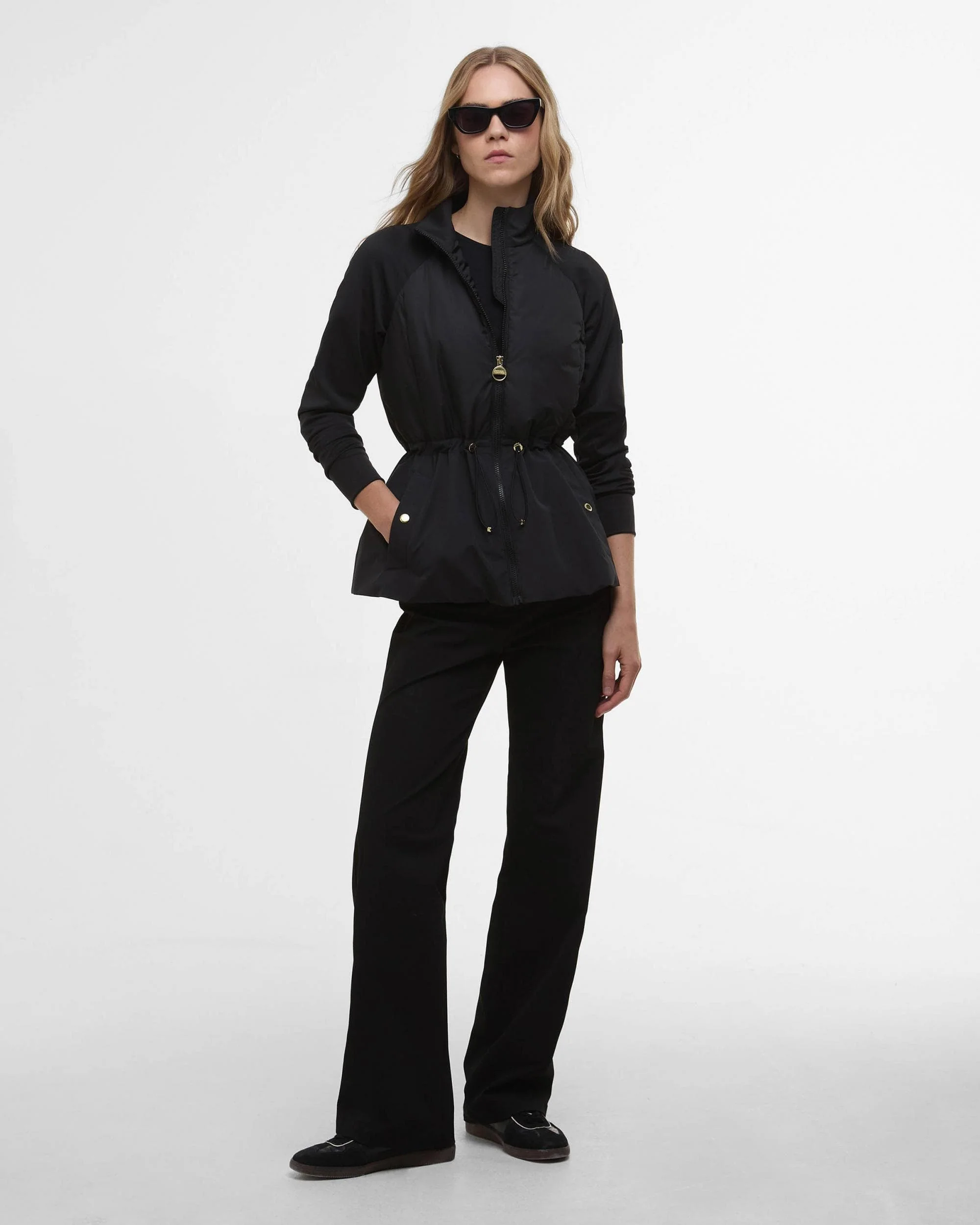 Barbour International Caprice Womens Quilted Sweatshirt - Image 2