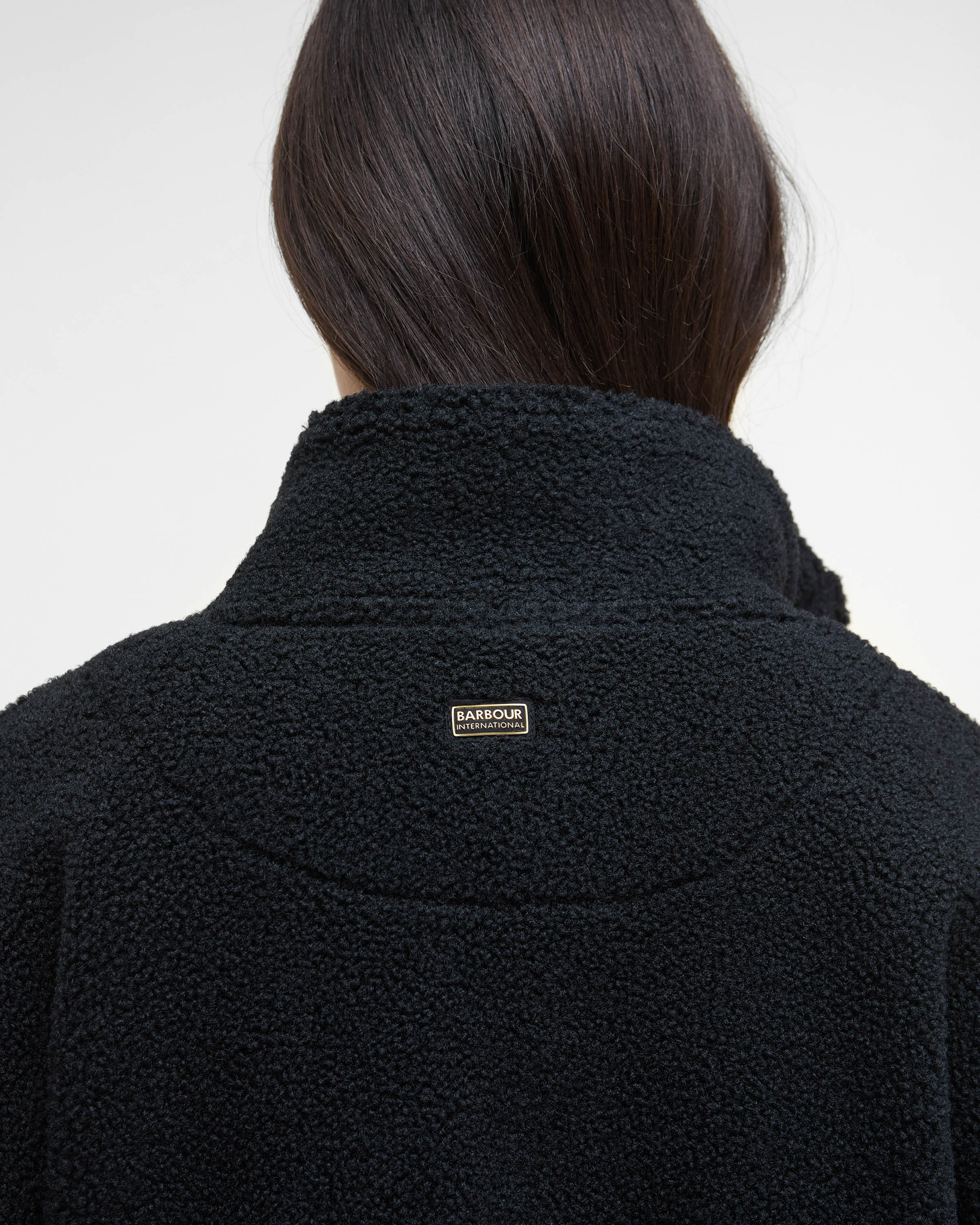Barbour International Chloe Womens Fleece - Black - Image 4