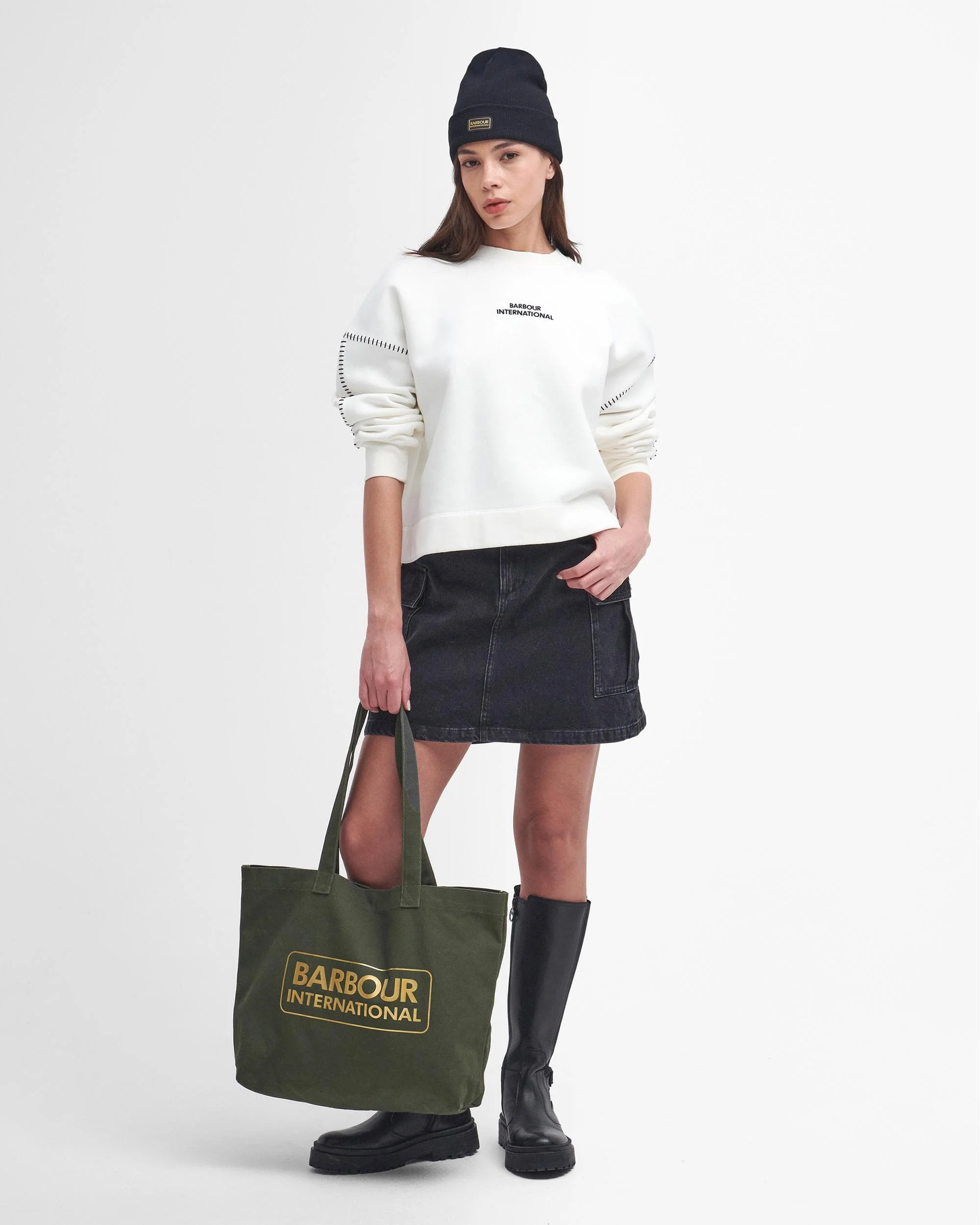 Barbour International Christa Womens Sweatshirt - Image 3