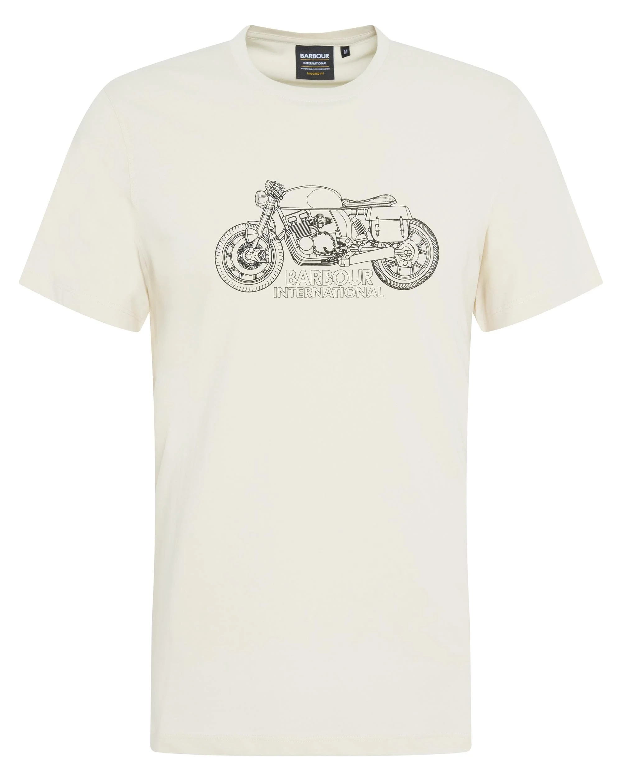 Barbour International Colgrove Motor Mens Tailored T-Shirt - Image 6