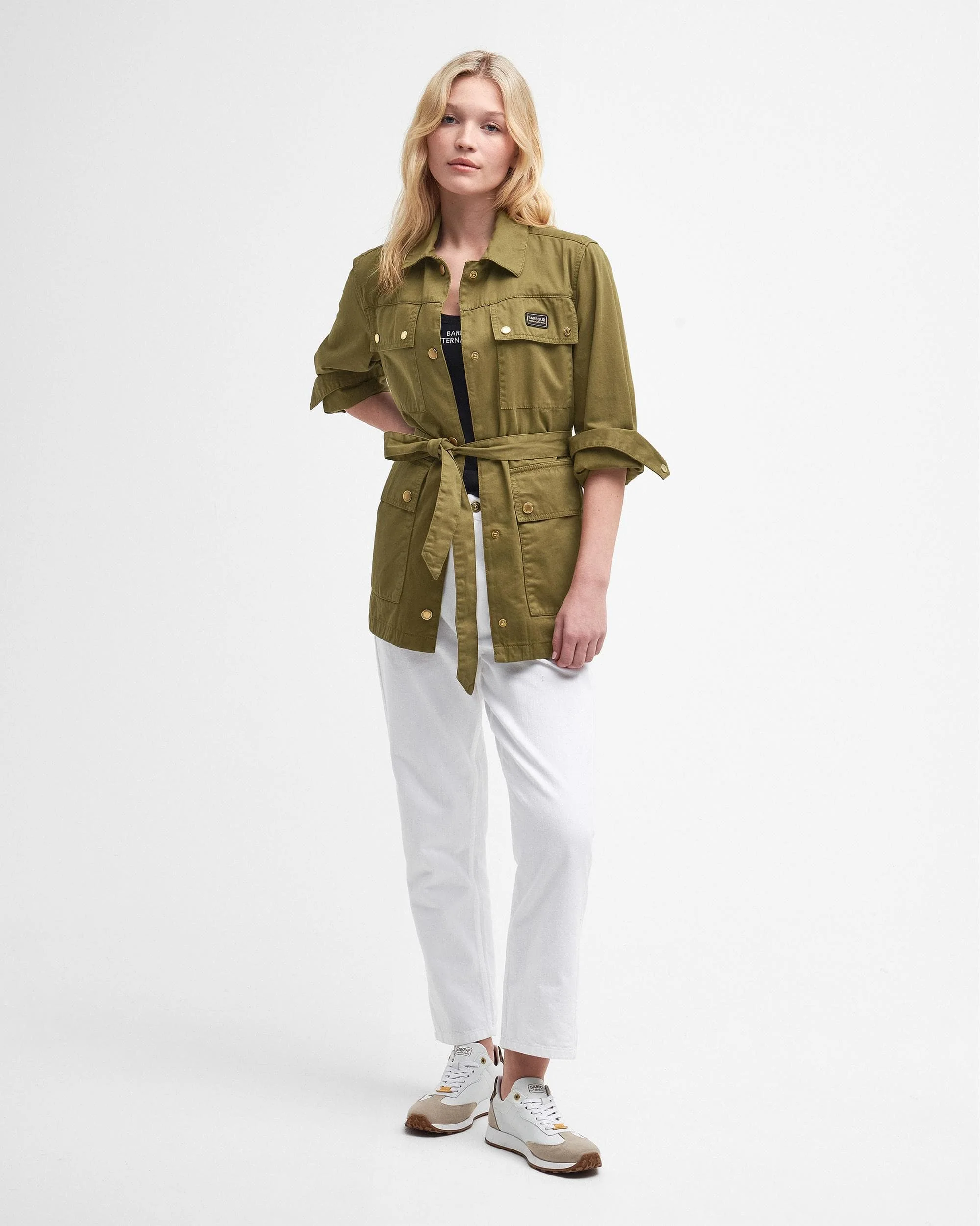 Barbour International Collins Womens Utility Casual Jacket - Image 4