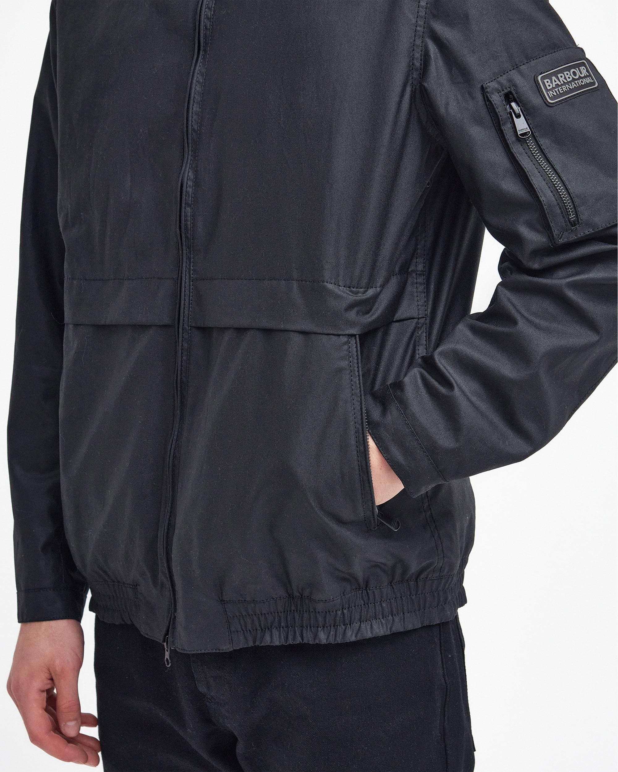 Barbour International Colstone Mens Wax Jacket - Image 3