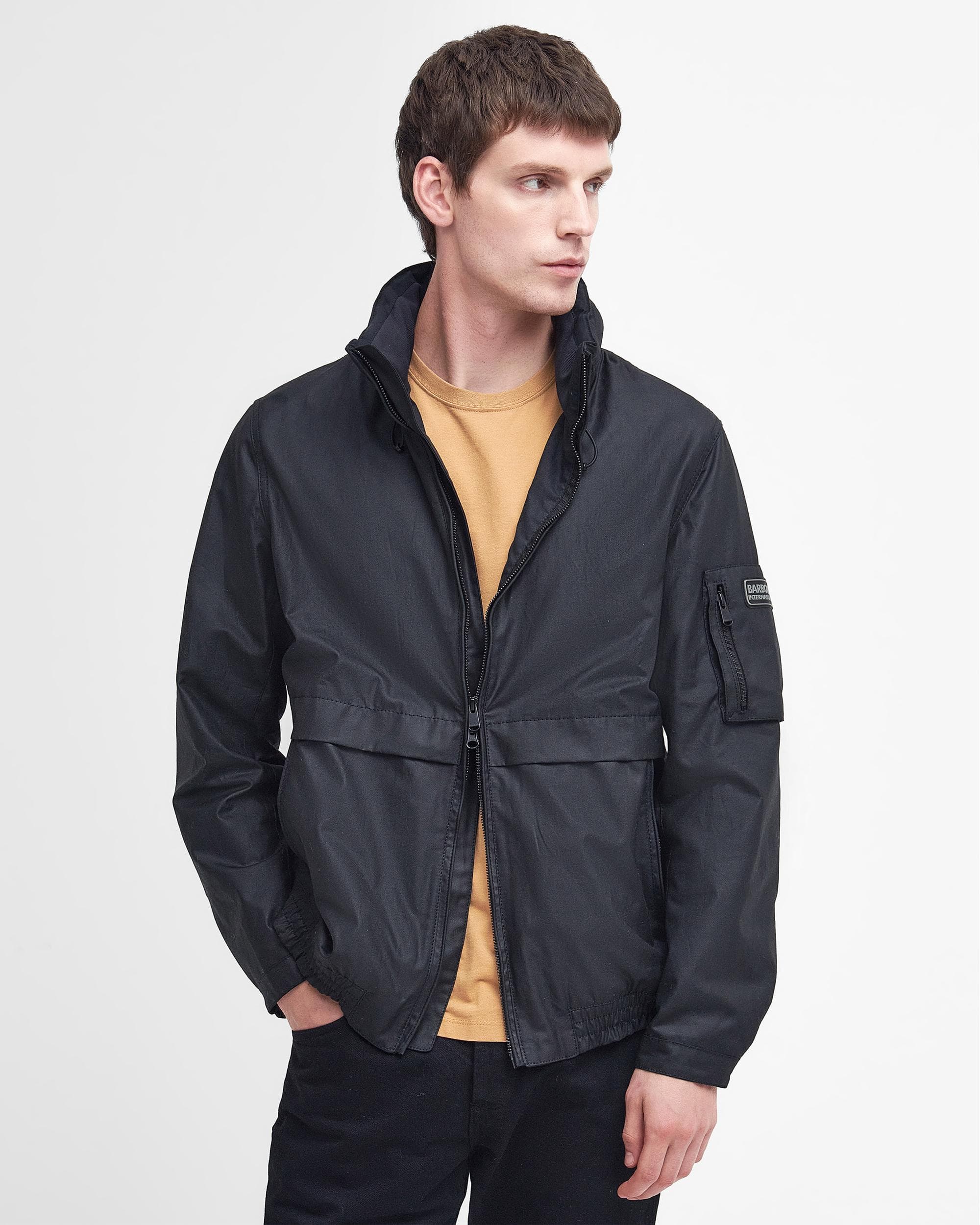 Barbour International Colstone Mens Wax Jacket - Image 4