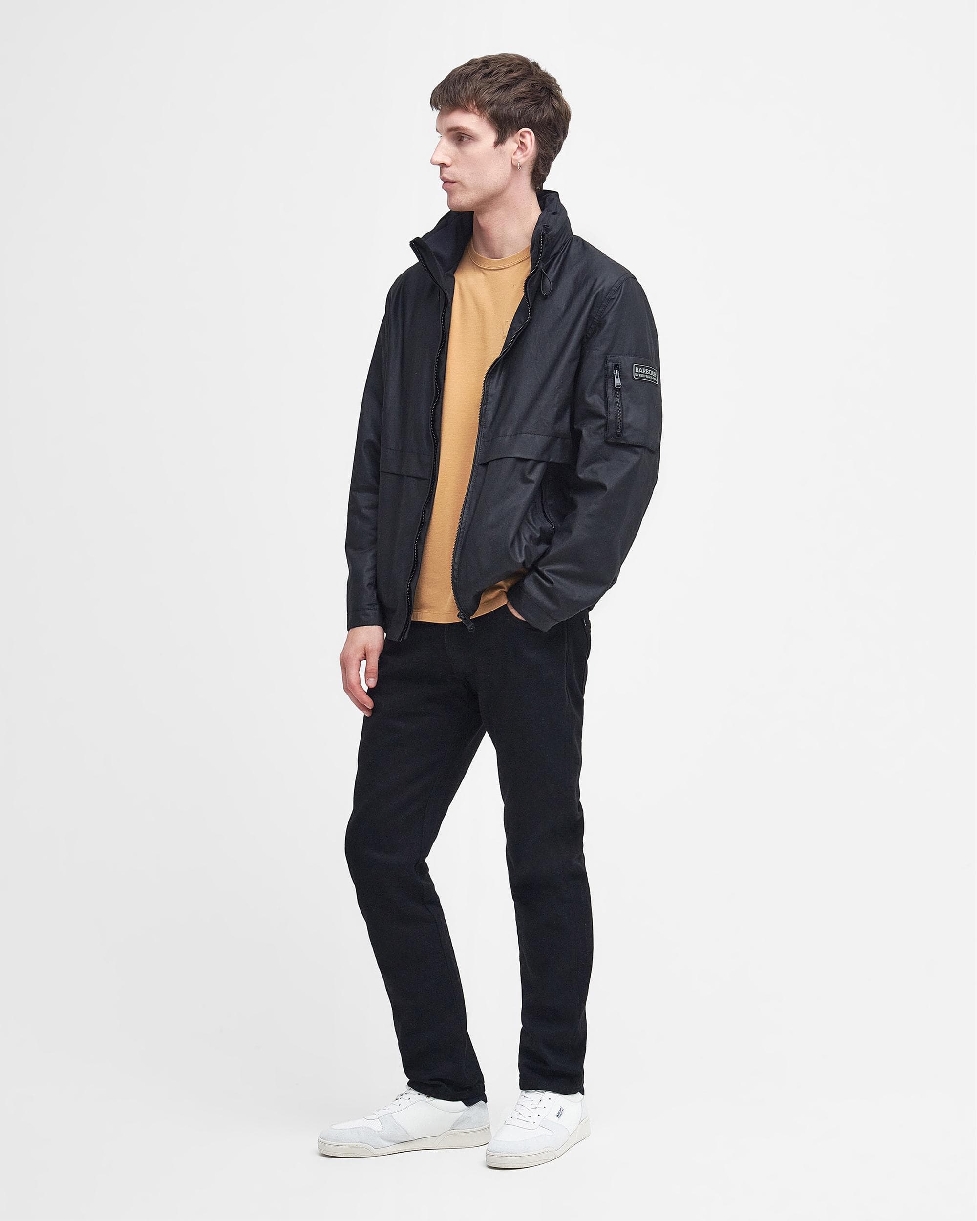Barbour International Colstone Mens Wax Jacket - Image 5