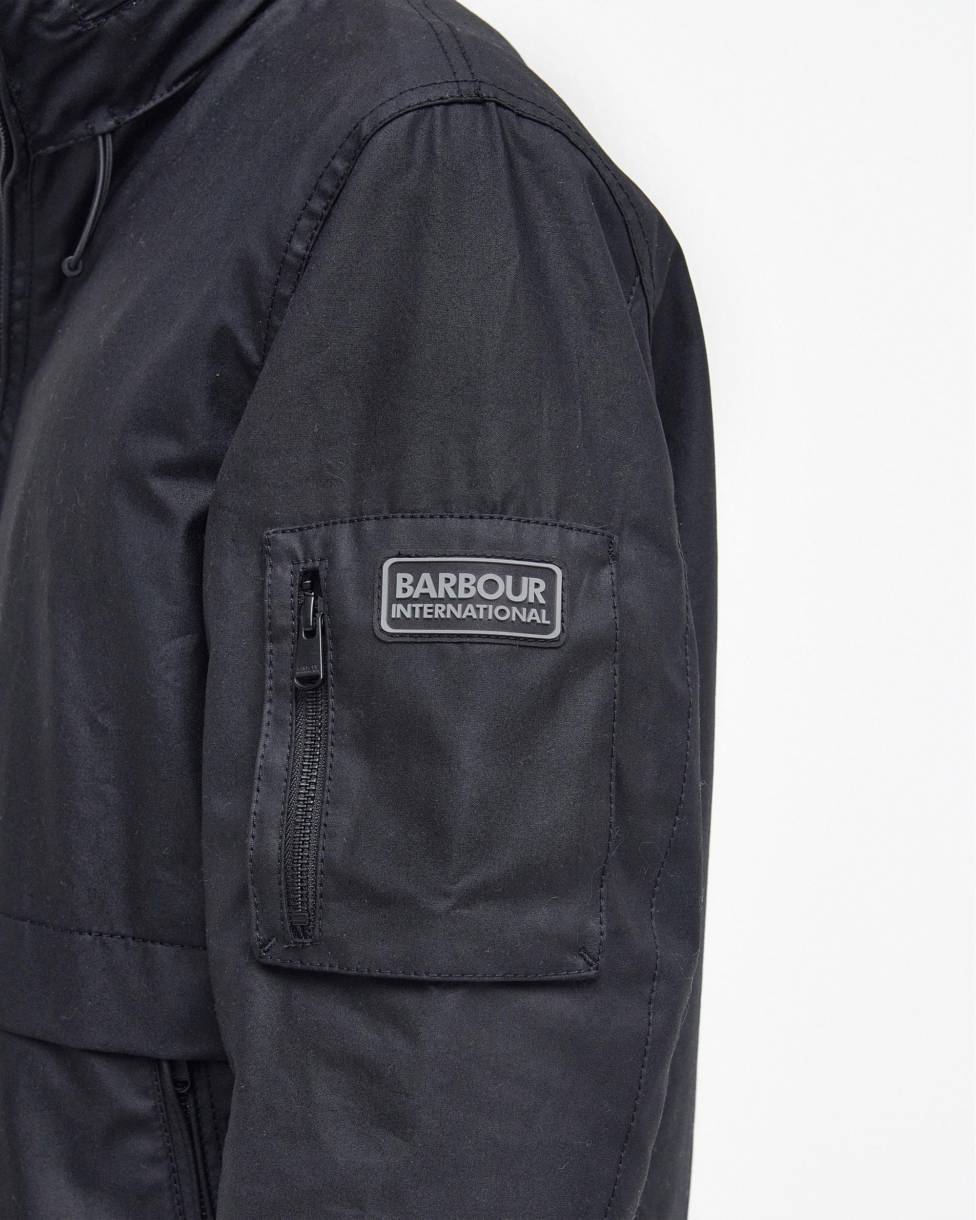 Barbour International Colstone Mens Wax Jacket - Image 7