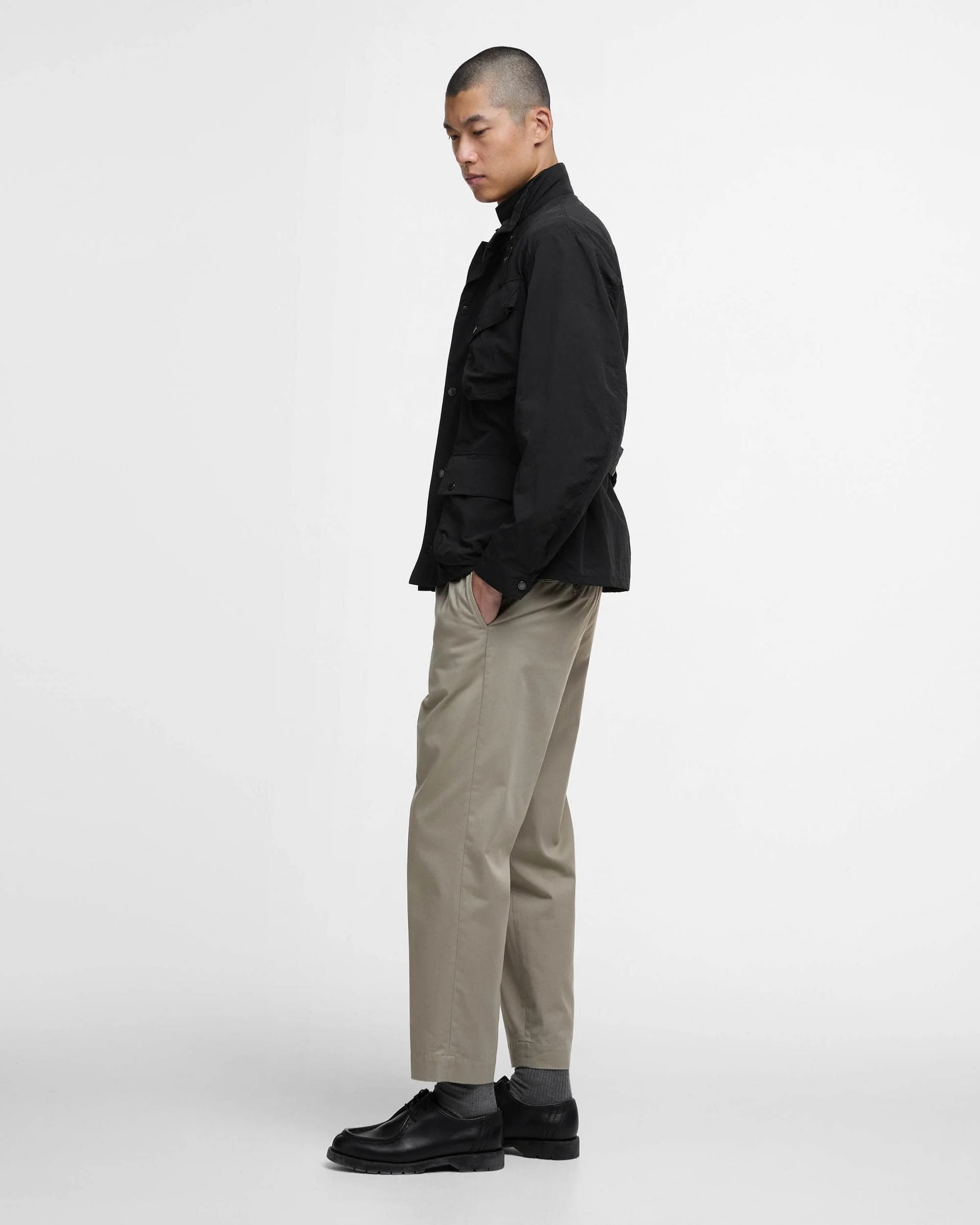 Barbour International Contemporary A7 Mens Showerproof Jacket - Image 2