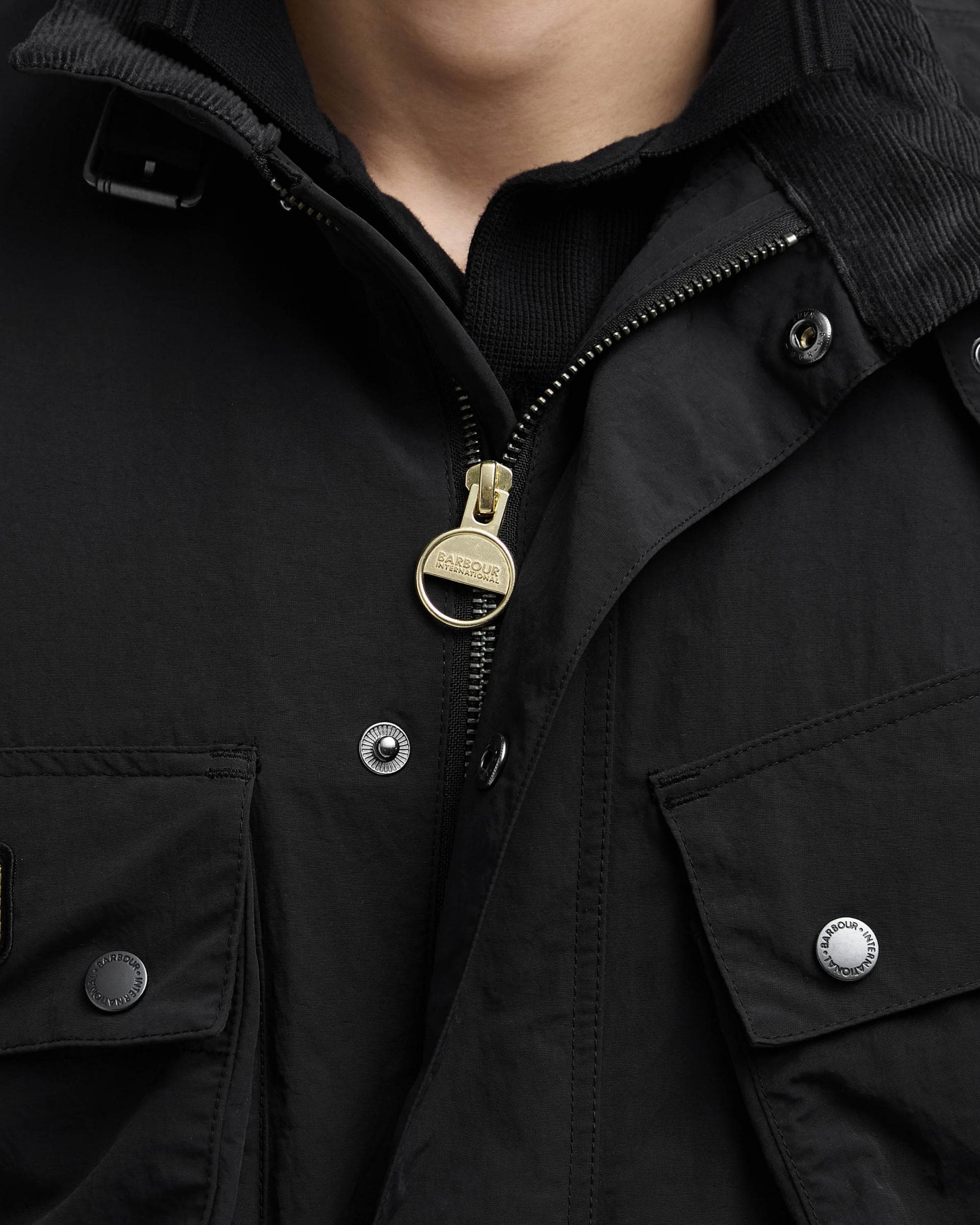 Barbour International Contemporary A7 Mens Showerproof Jacket - Image 4