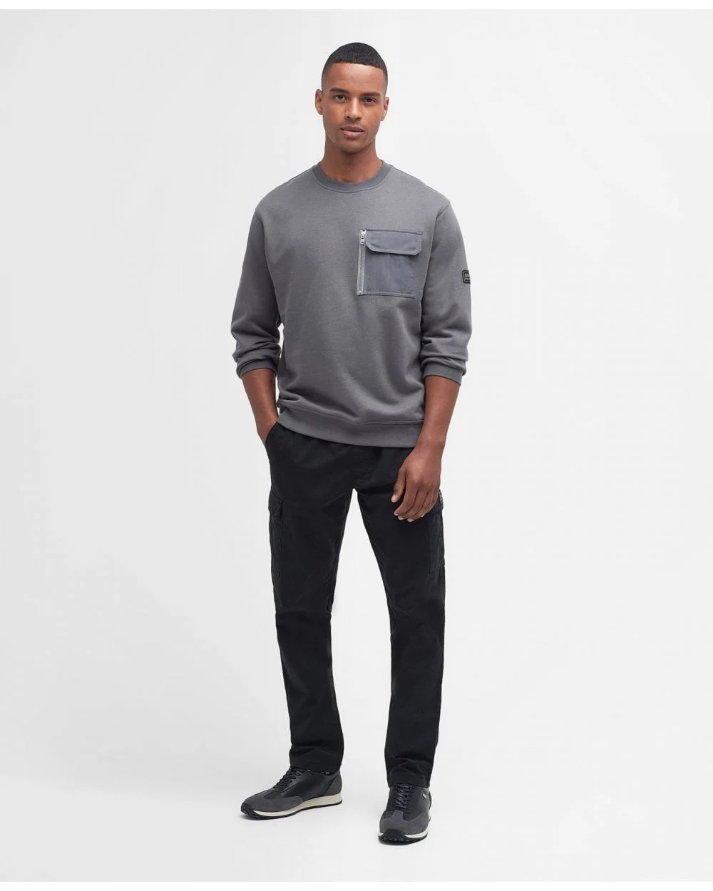 Barbour International Counter Mens Sweatshirt - Image 3