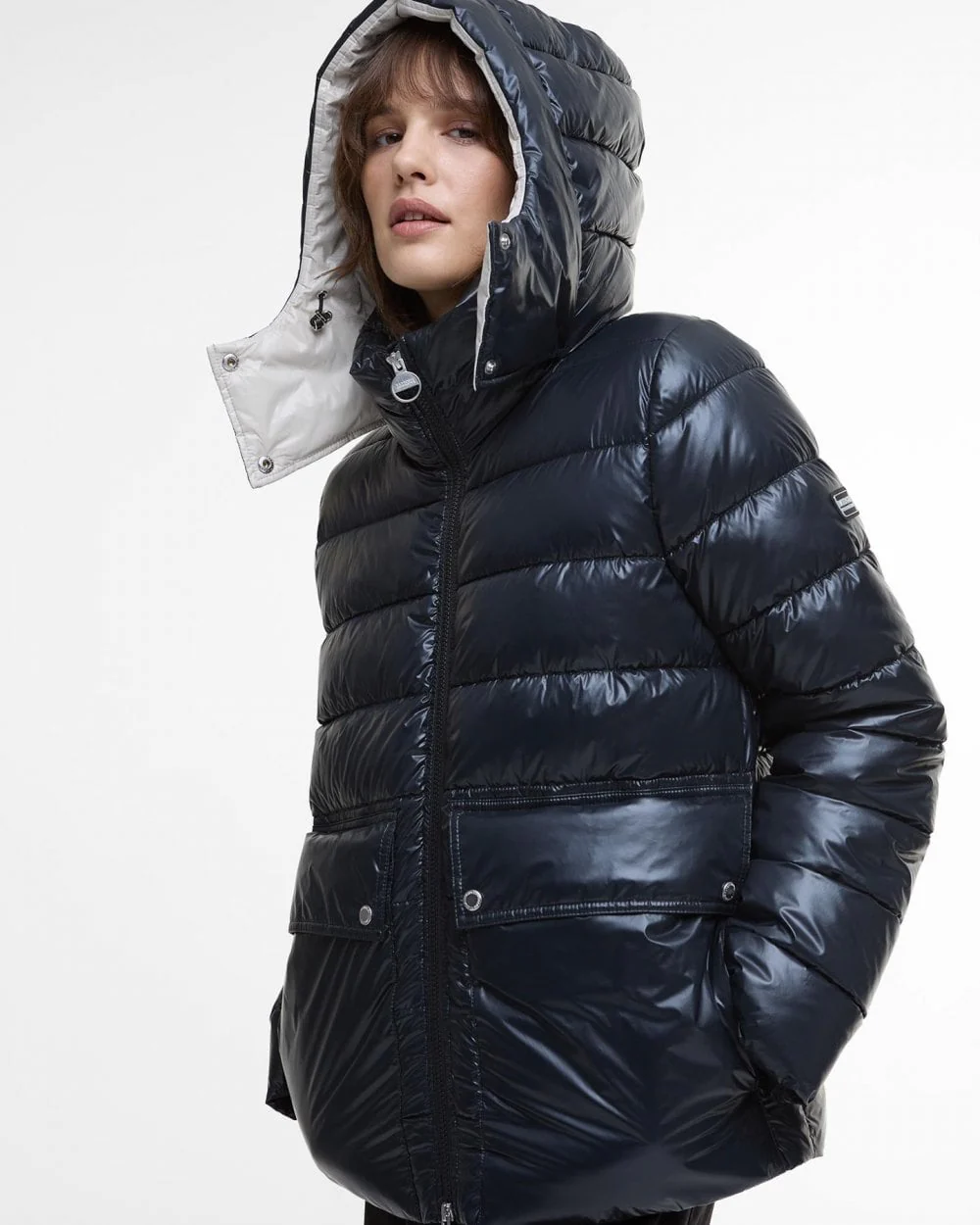 Barbour International Della Womens Puffer Jacket - Image 4