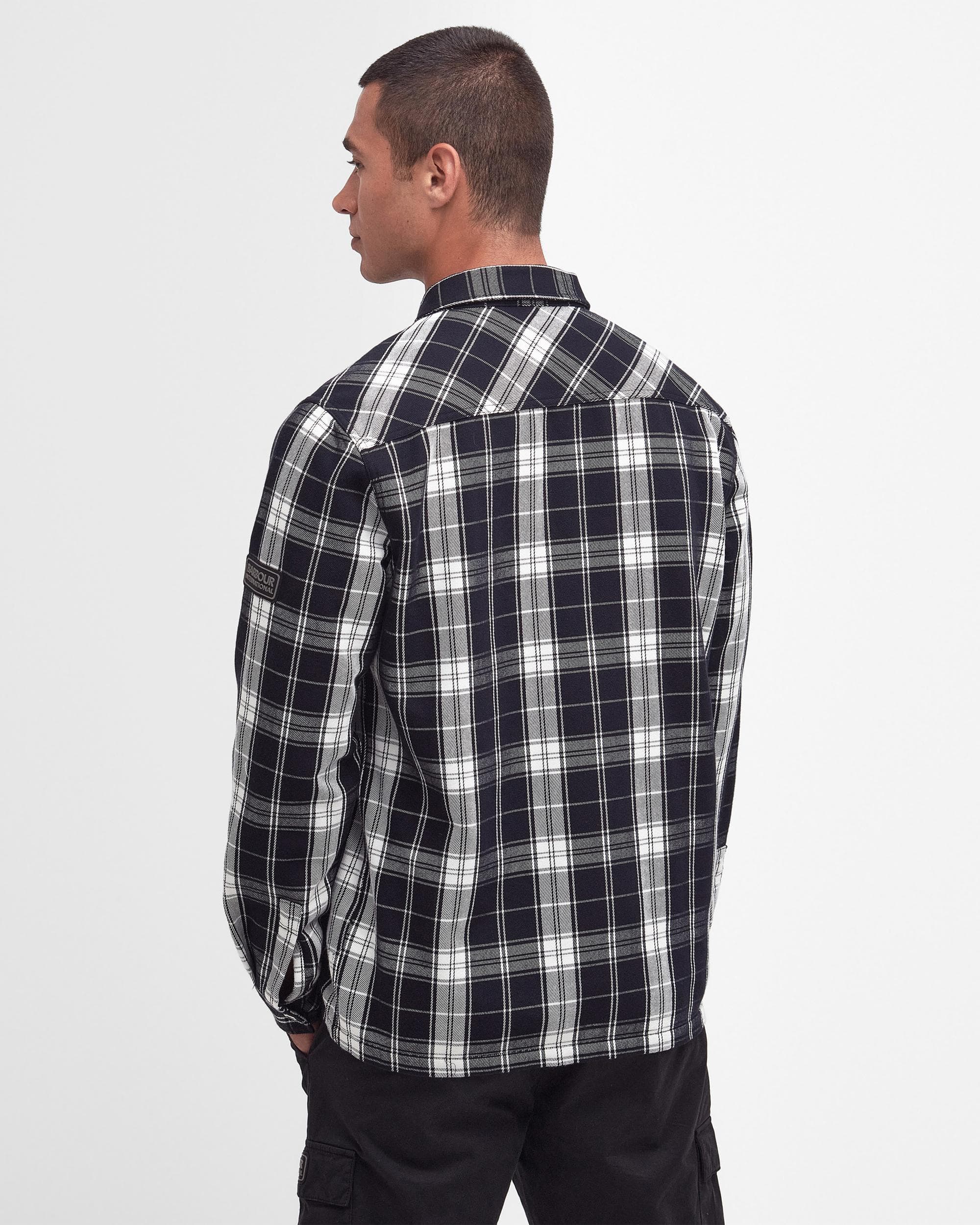 Barbour International Diode Mens Zipped Overshirt - Image 5