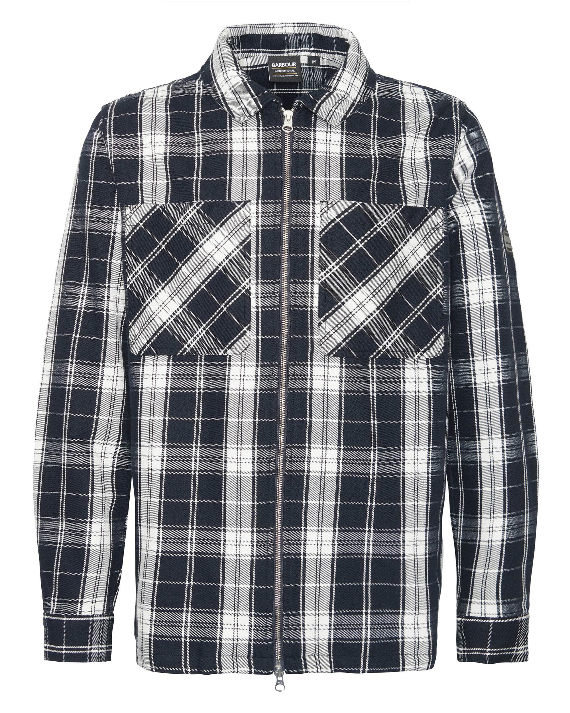 Barbour International Diode Mens Zipped Overshirt - Image 8
