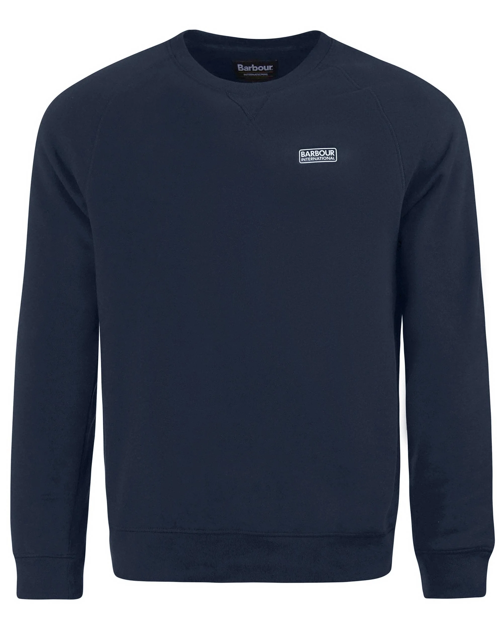 Barbour International Essential Crew Mens Sweatshirt - International Navy - Image 6