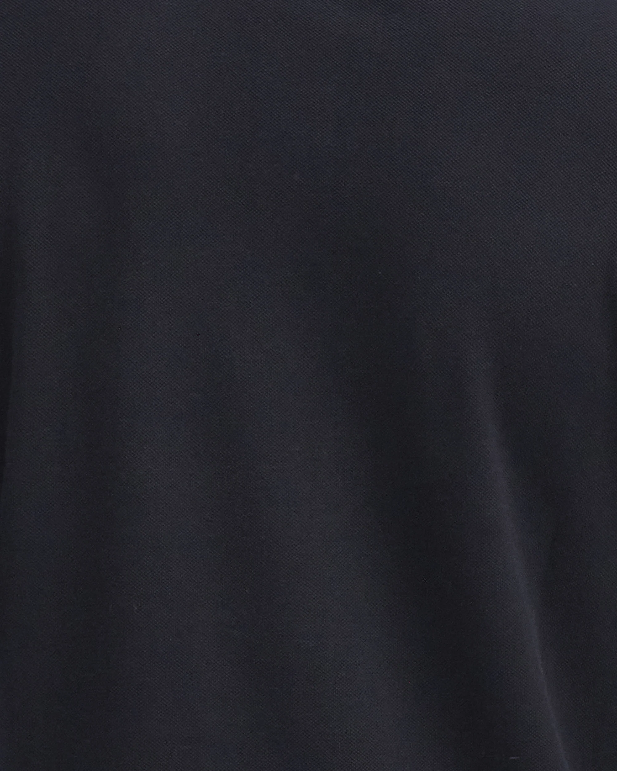 Barbour International Essential Mens Long Sleeve Polo - Black/Pewter - Image 6