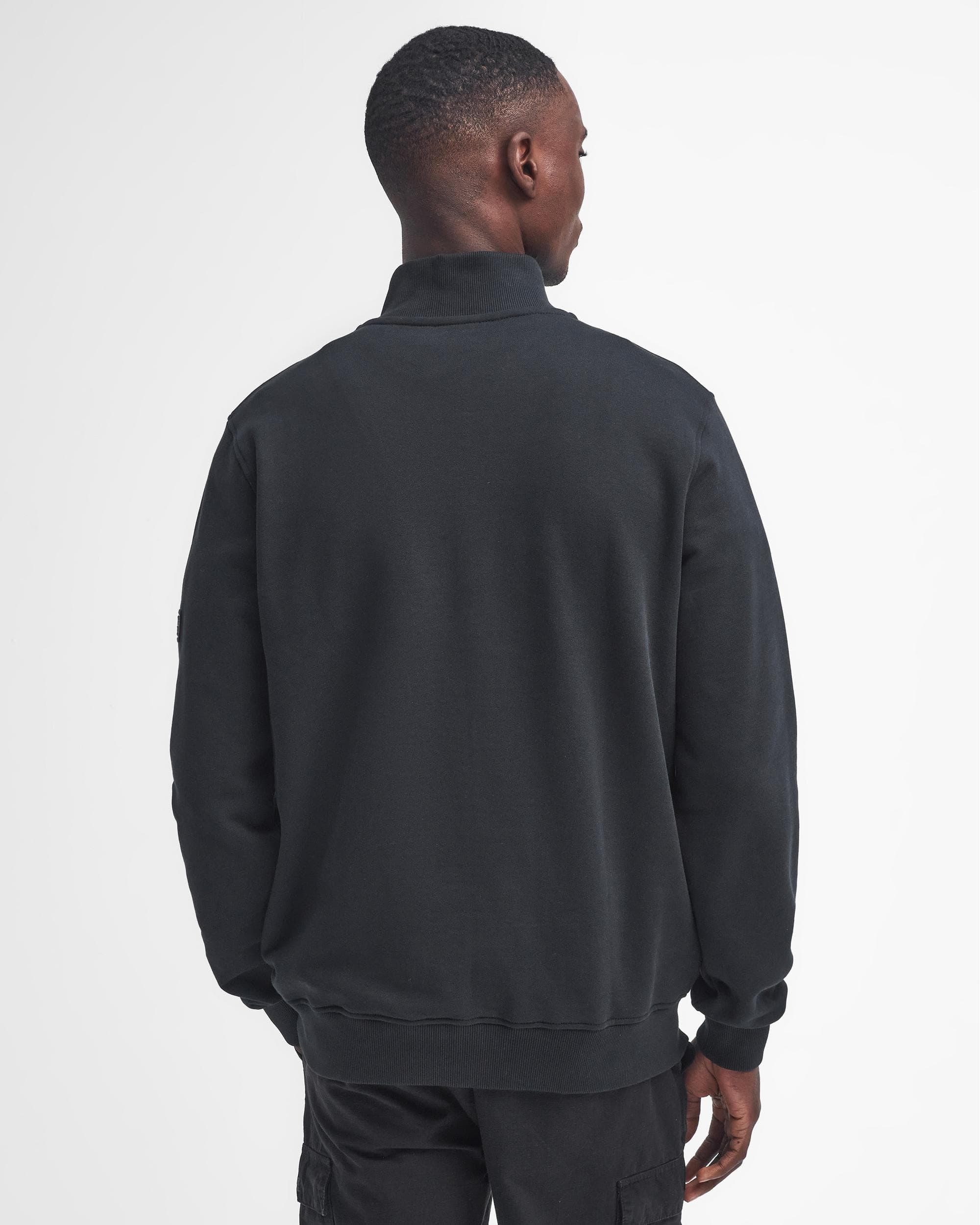 Barbour International Flight Mens Half Zip Sweatshirt - Image 5