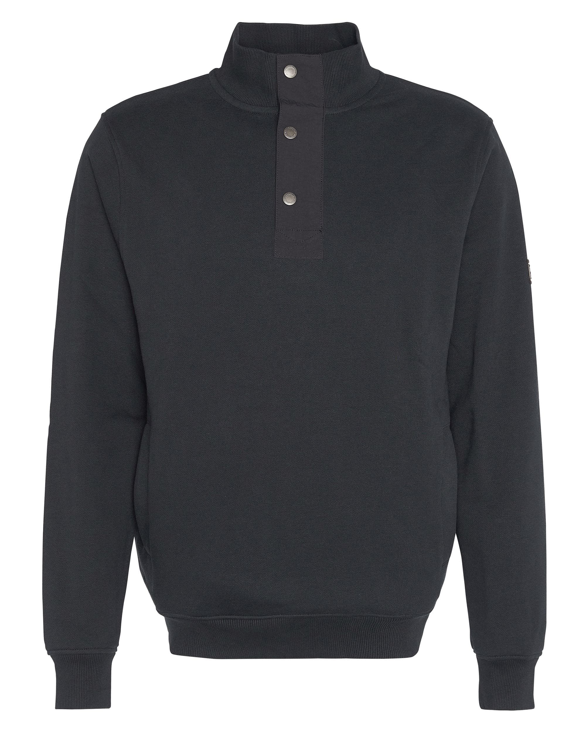 Barbour International Flight Mens Half Zip Sweatshirt - Image 9