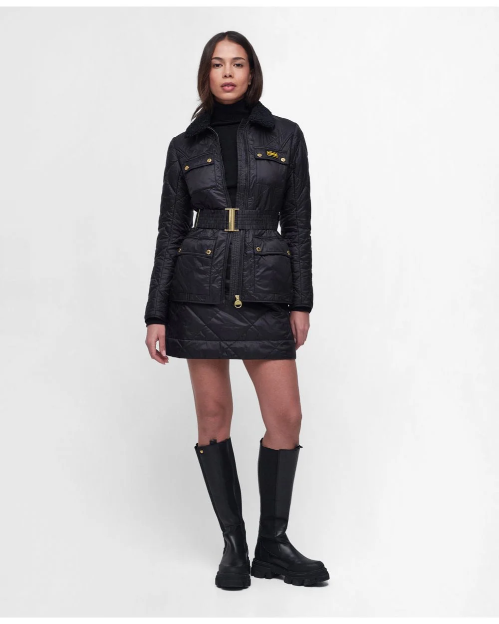 Barbour International Galaxy Womens Quilted Jacket - Image 3