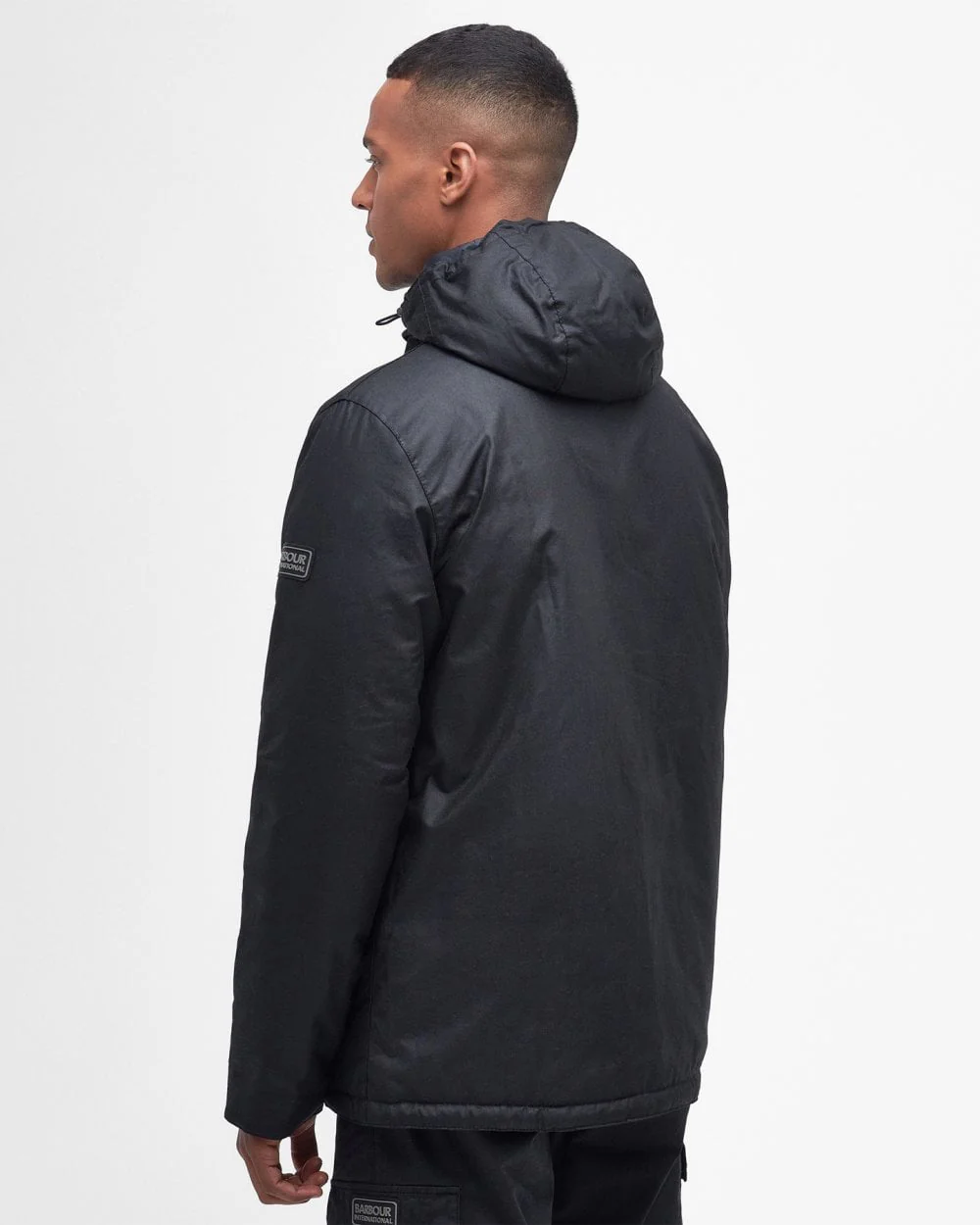 Barbour International Galloway Mens Wax Jacket - Image 4