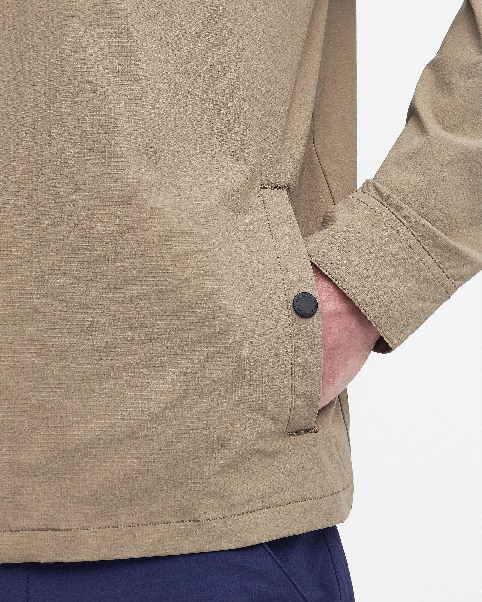 Barbour International Gate Mens Zipped Overshirt - Image 3