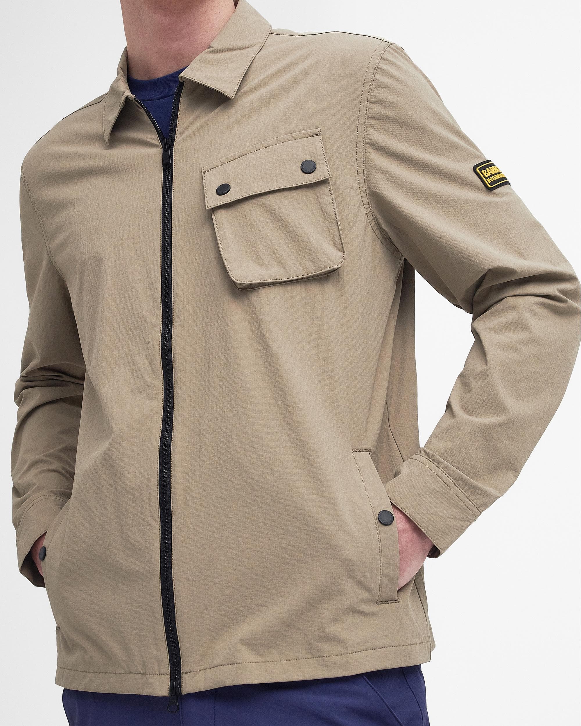 Barbour International Gate Mens Zipped Overshirt - Image 4