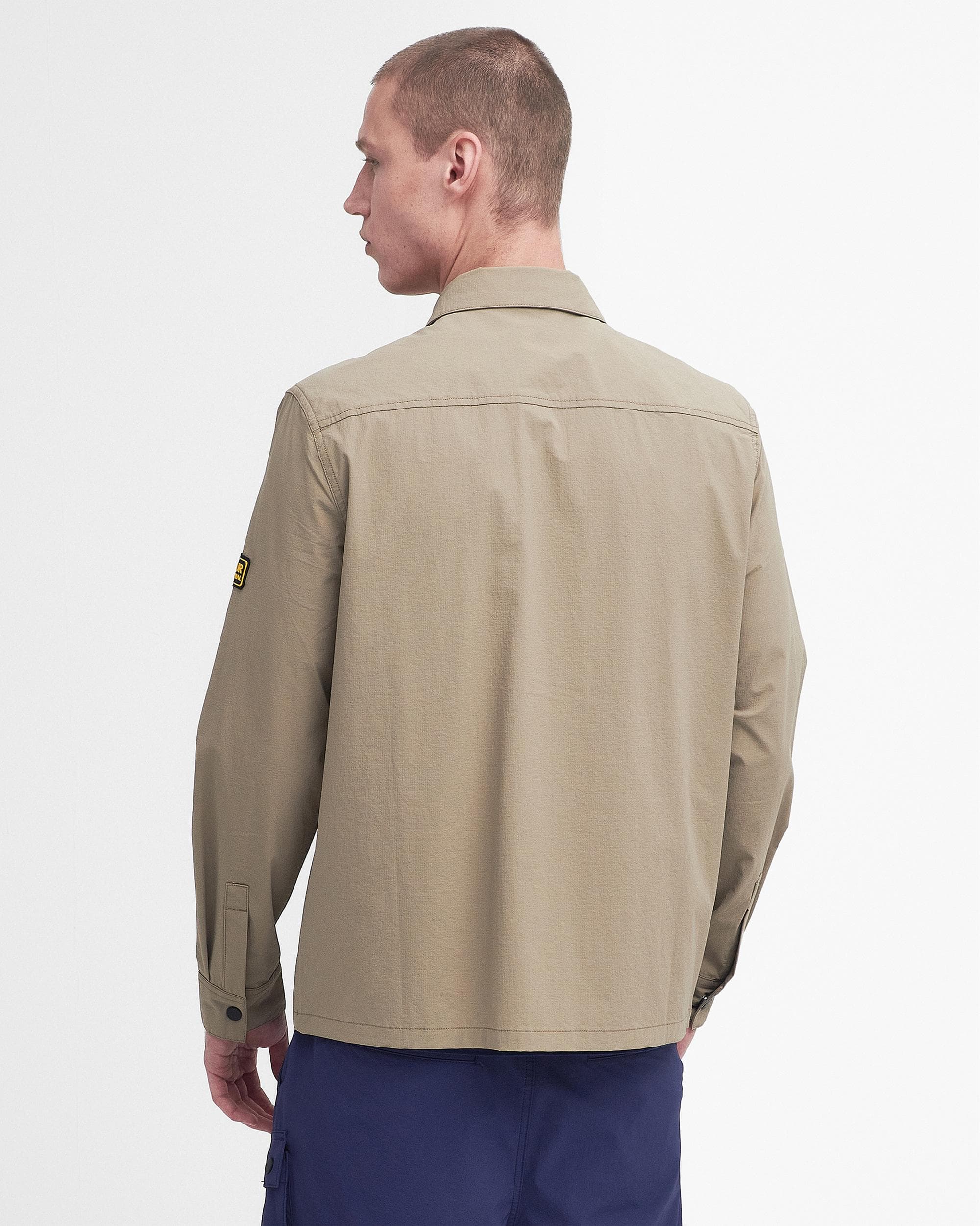 Barbour International Gate Mens Zipped Overshirt - Image 6