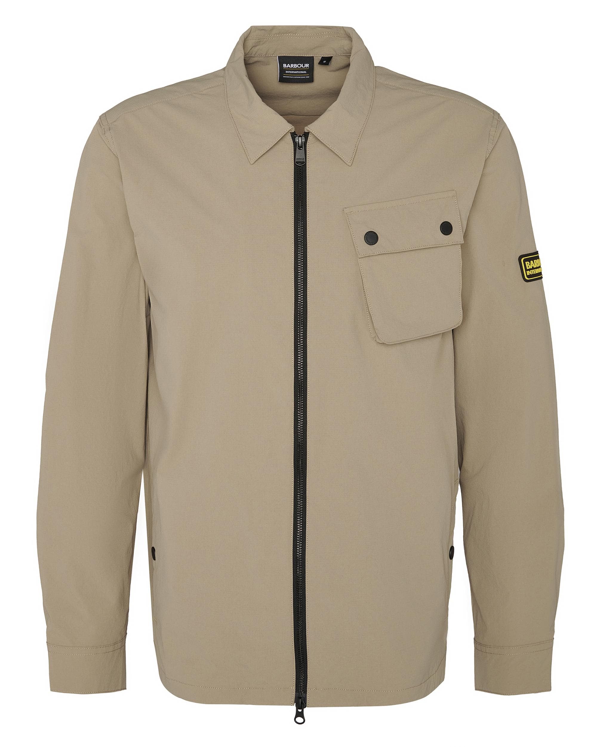Barbour International Gate Mens Zipped Overshirt - Image 9