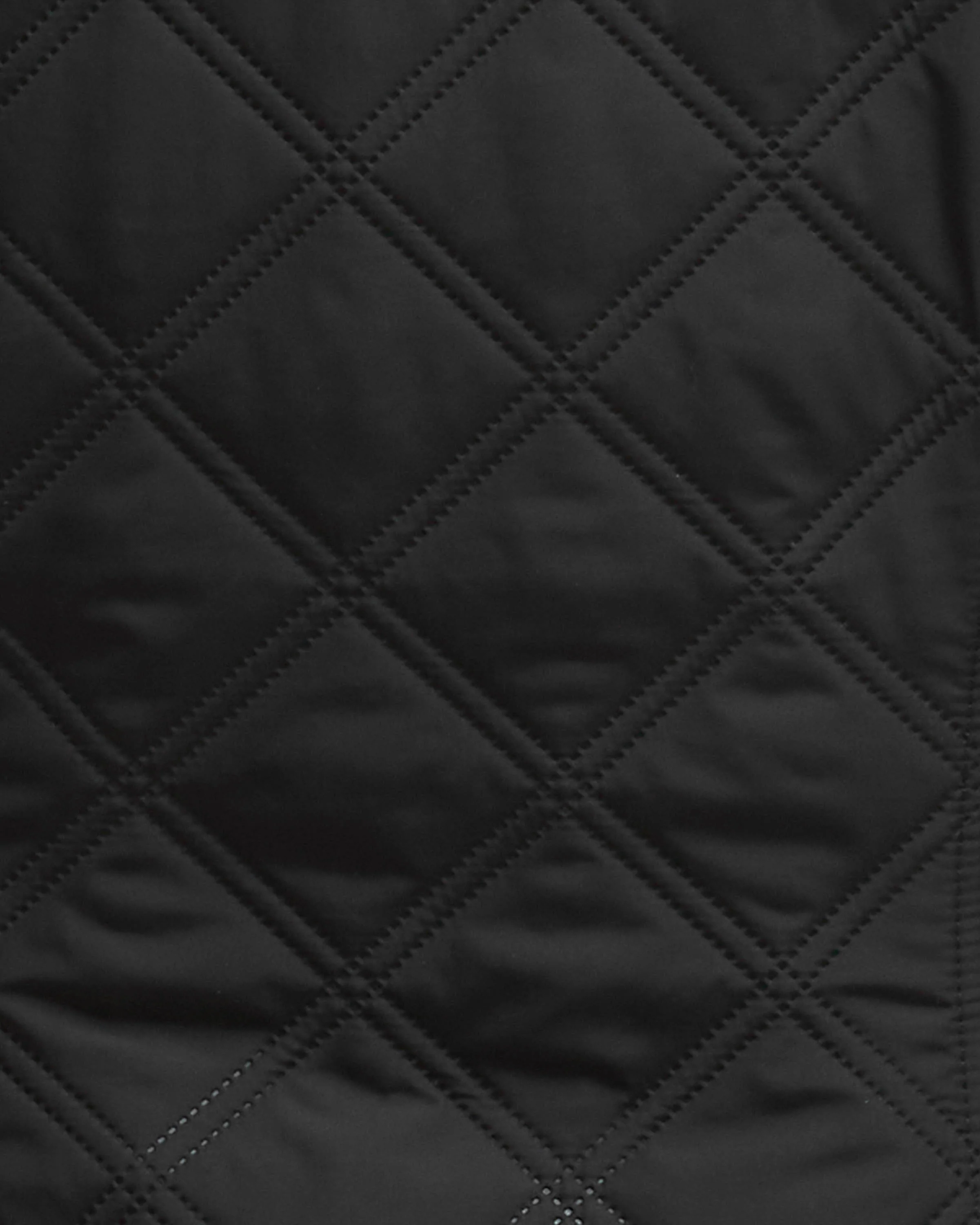 Barbour International Halsey Womens Quilted Jacket - Black/Dusky Khaki - Image 7