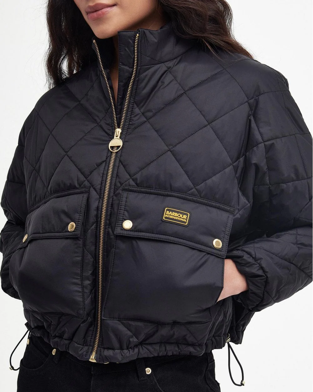Barbour International Hamilton Womens Quilted Jacket - Image 3