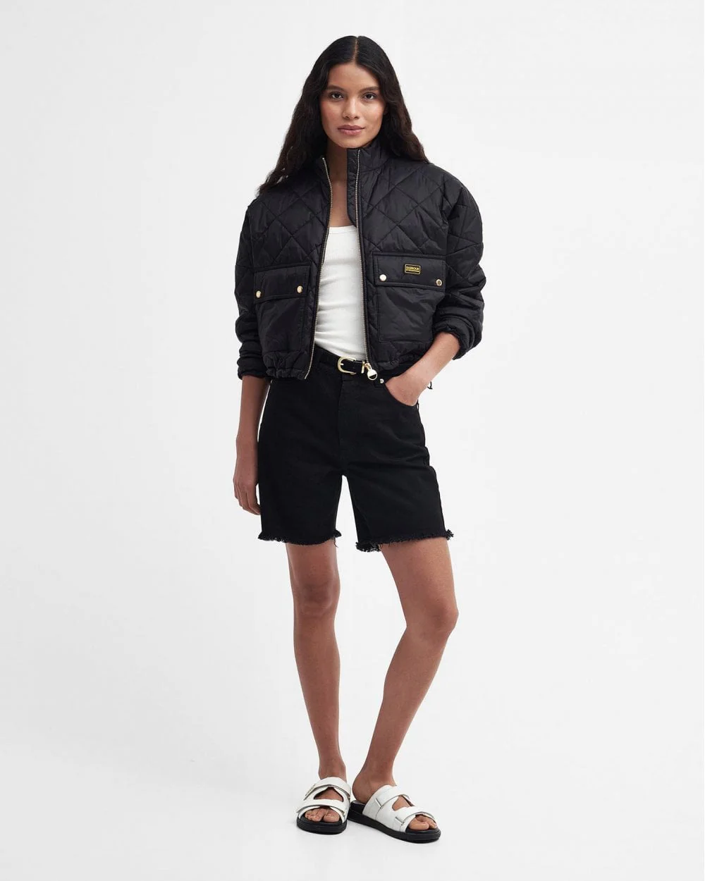 Barbour International Hamilton Womens Quilted Jacket - Image 4