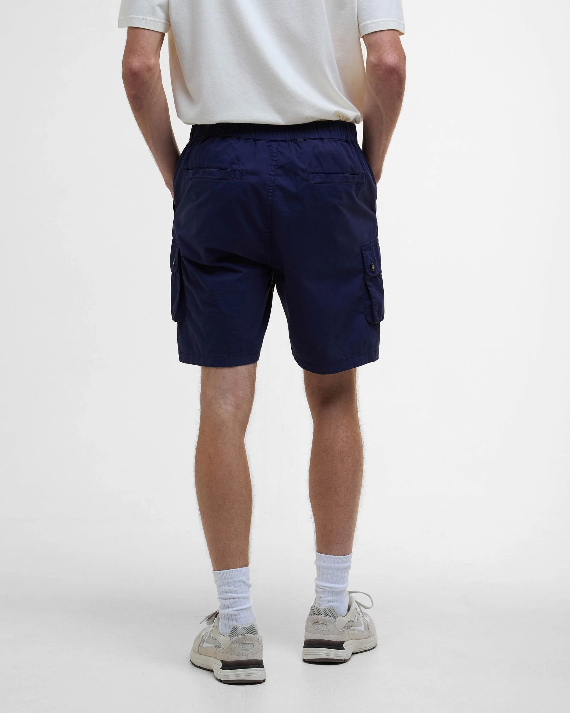 Barbour International Hayden Mens Shorts - Midnight Blue - Image 4