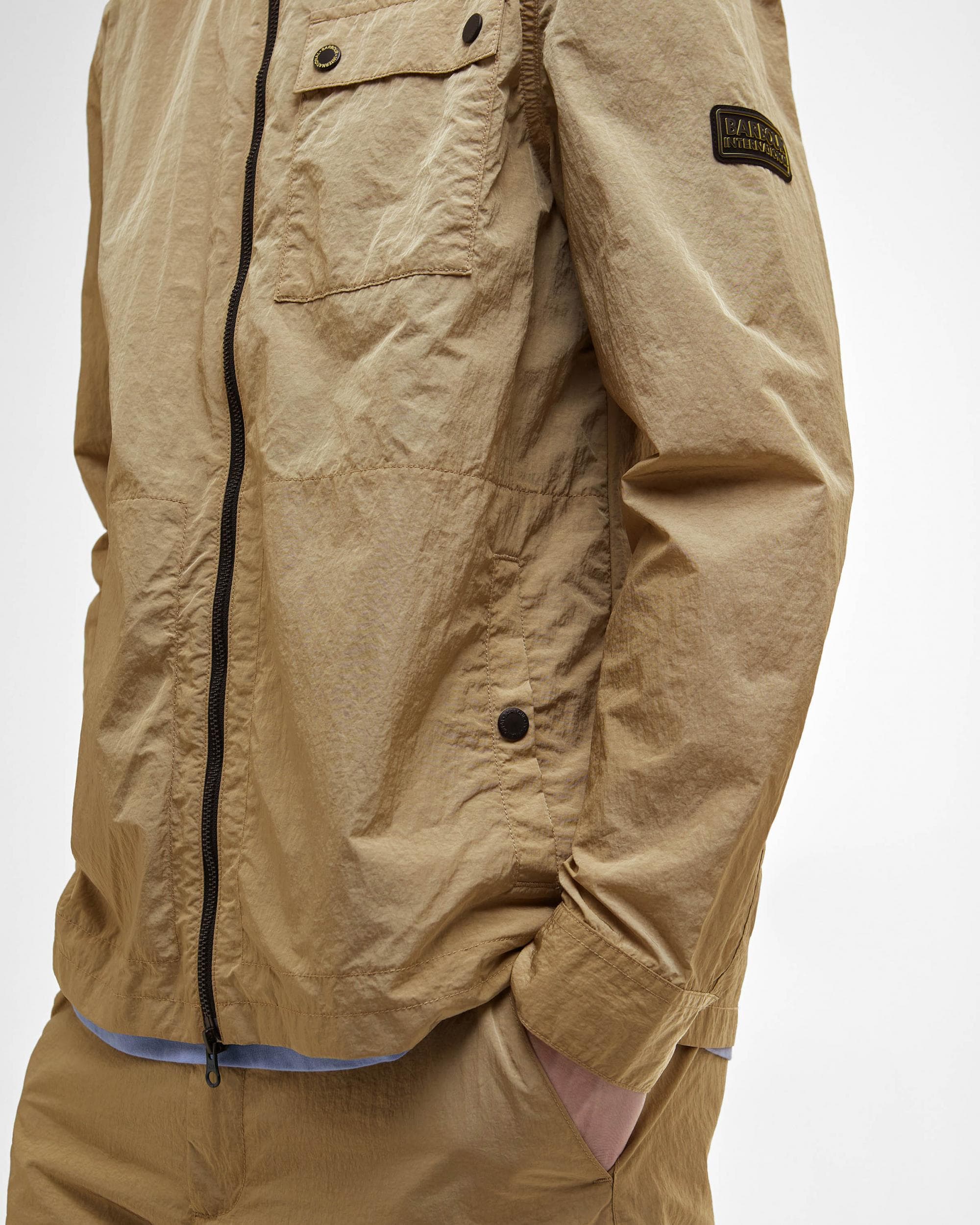 Barbour International Inline Mens Overshirt - Trench - Image 4
