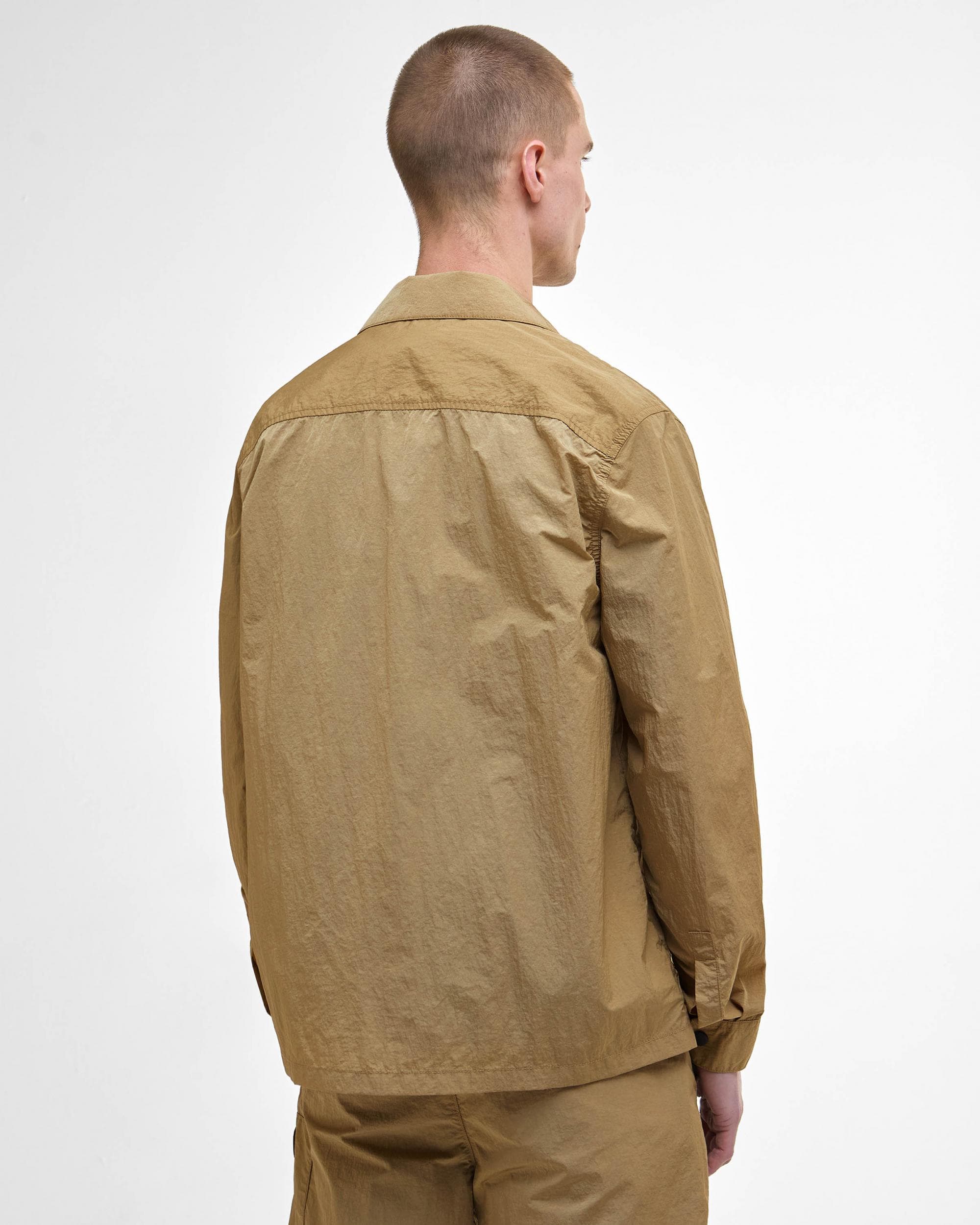 Barbour International Inline Mens Overshirt - Trench - Image 8