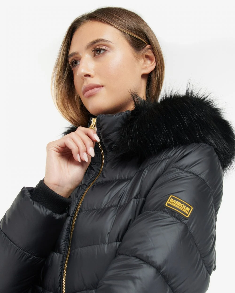 Barbour International Island Quilted Womens Jacket - Image 2