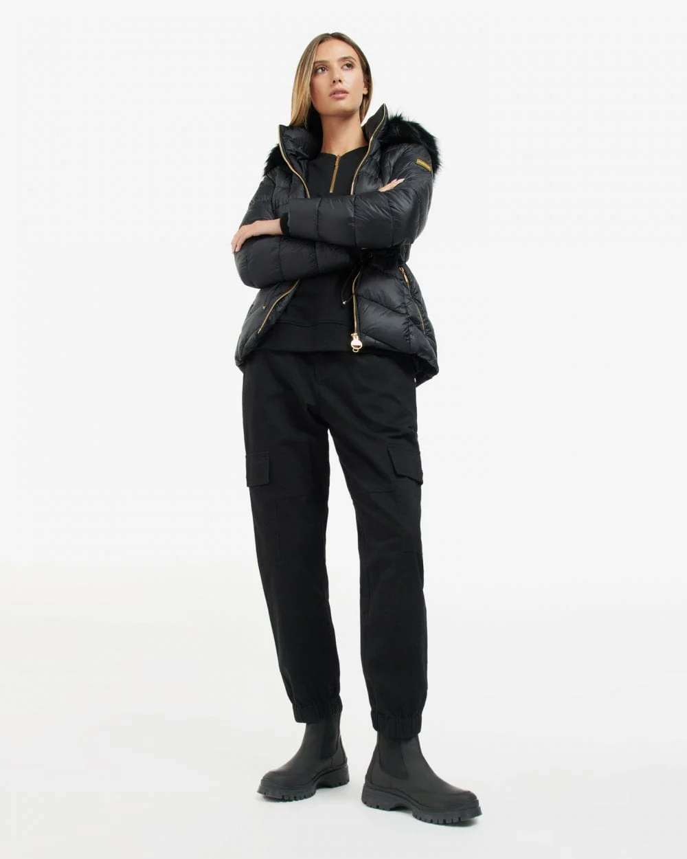 Barbour International Island Quilted Womens Jacket - Image 3