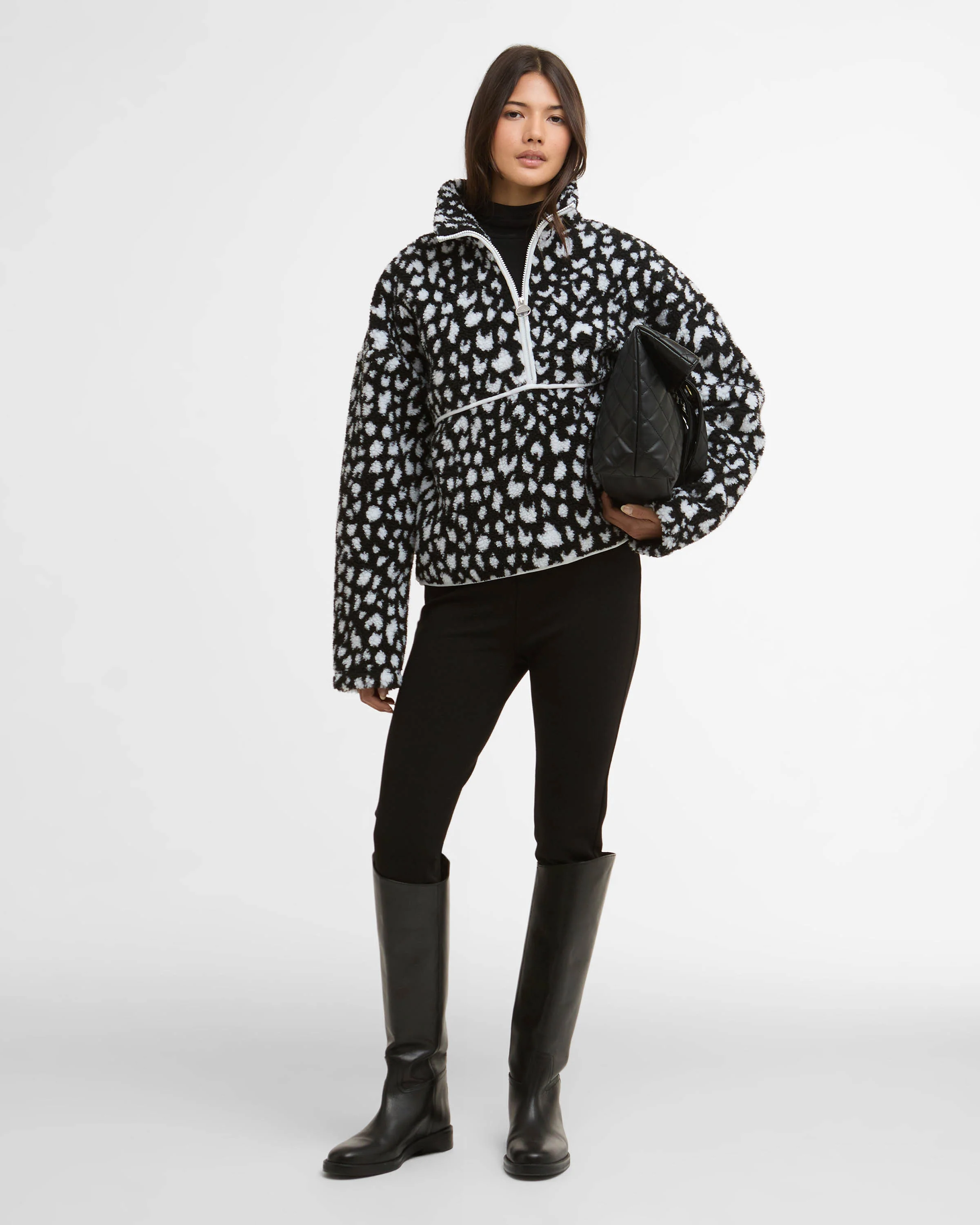 Barbour International Jada Womens Fleece - Multi - Image 2