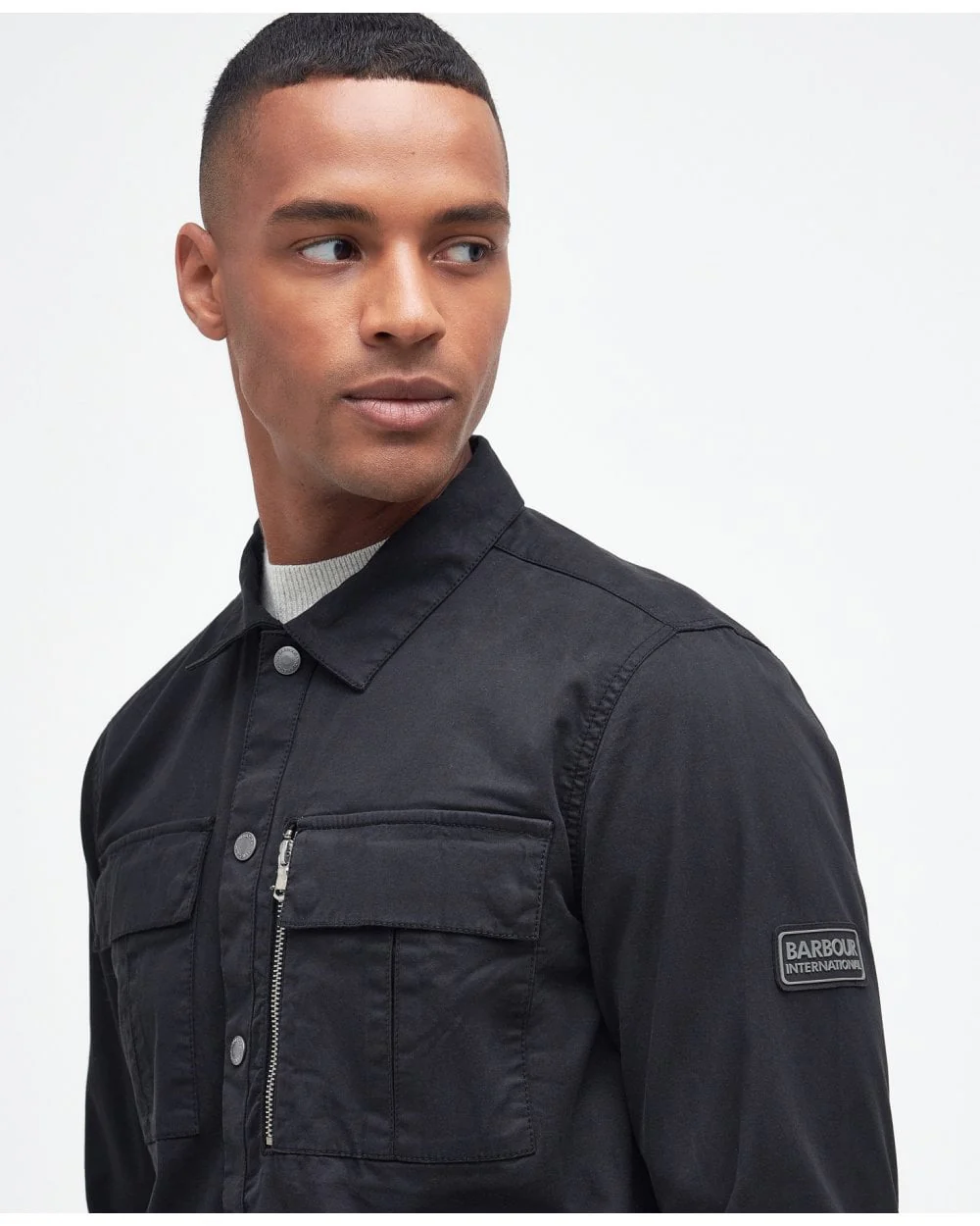 Barbour International Jerome Mens Overshirt - Image 5