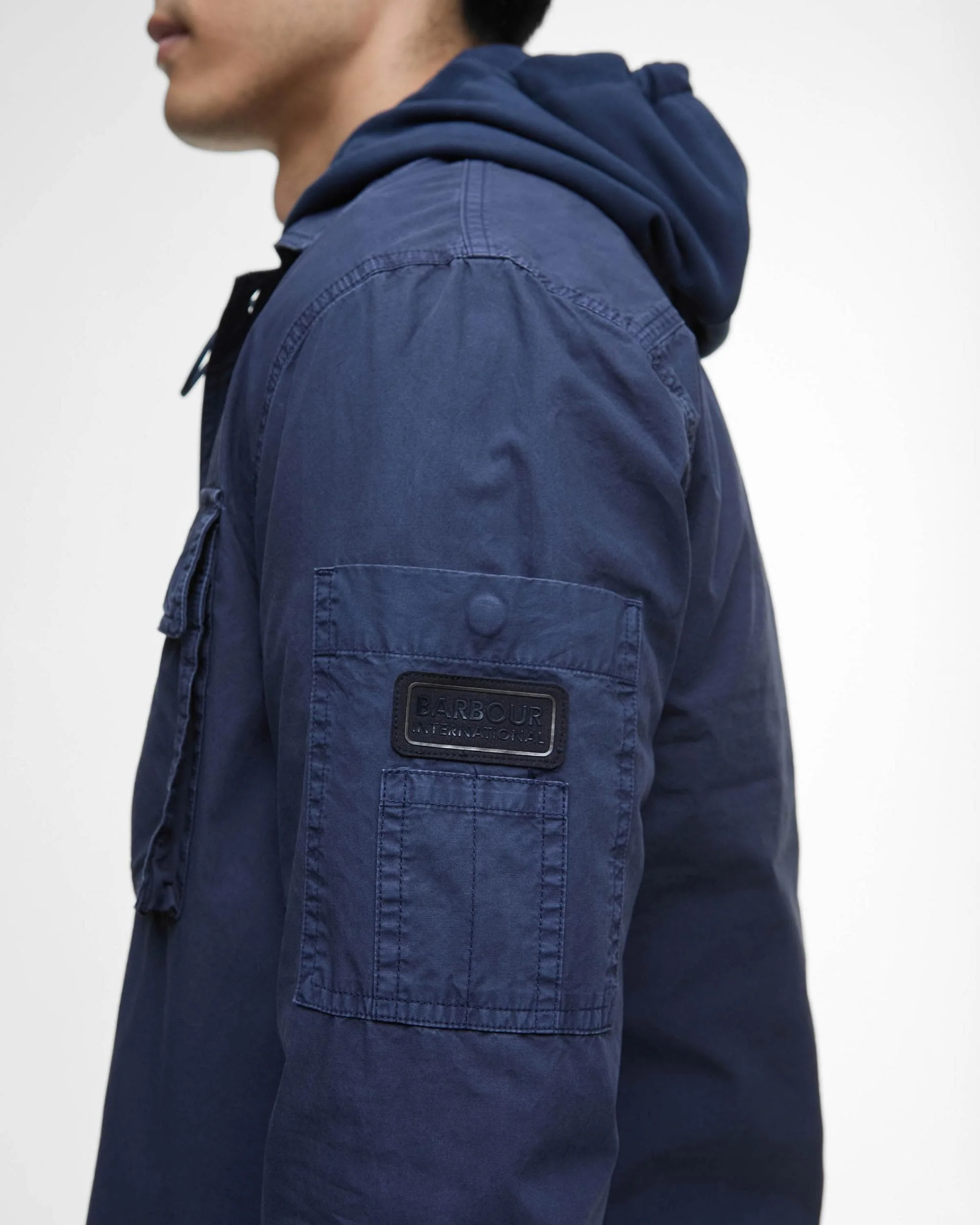 Barbour International Kenneth Mens Overshirt - Image 7