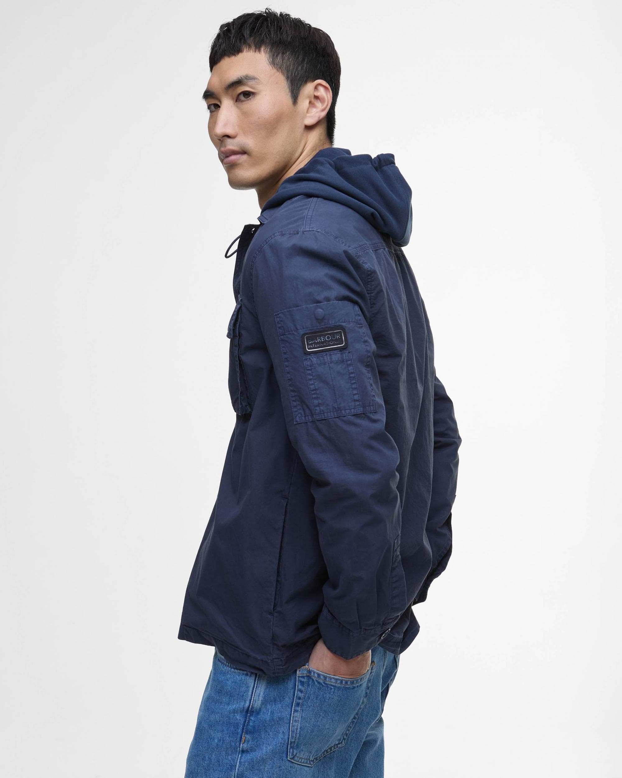 Barbour International Kenneth Mens Overshirt - Image 8