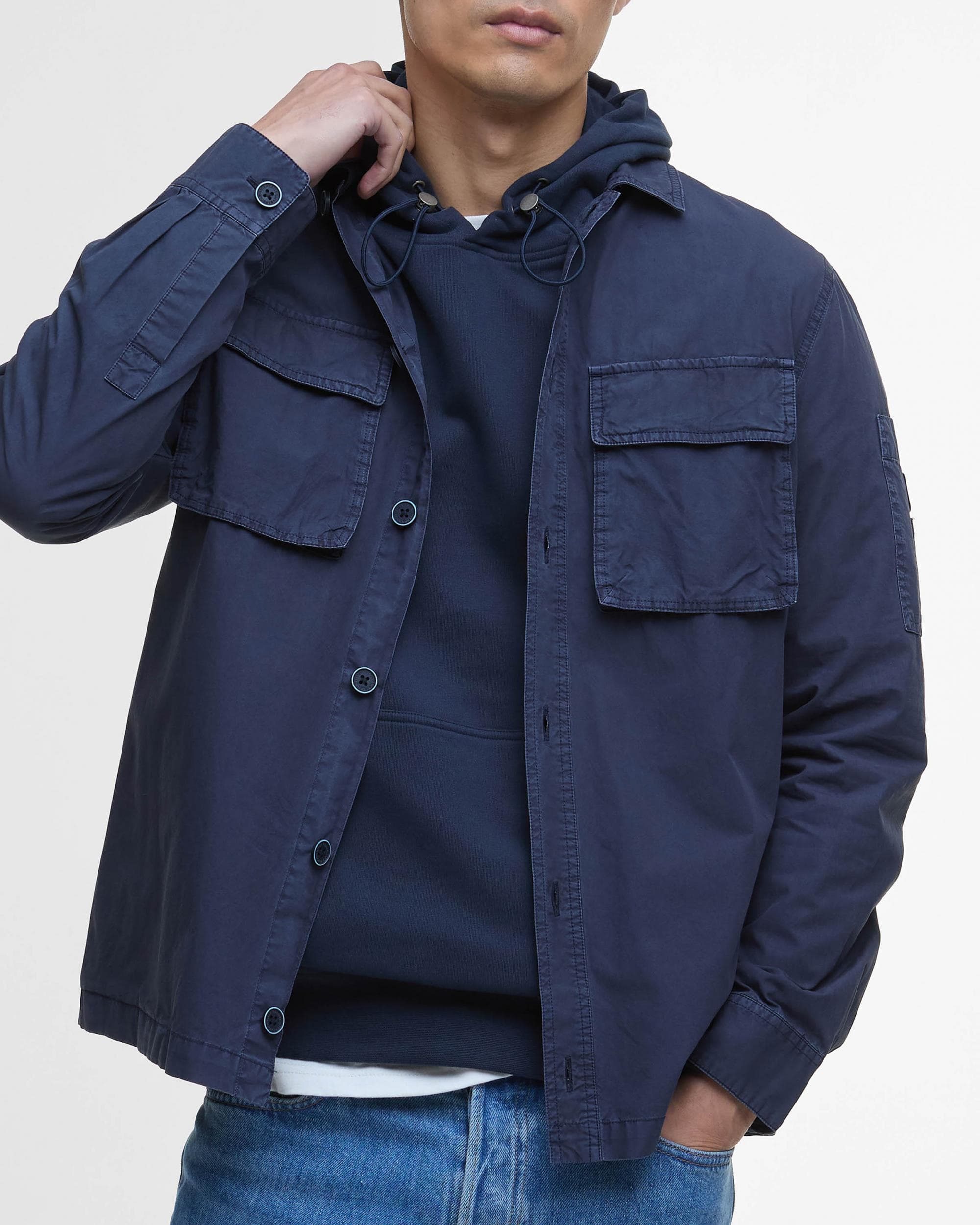 Barbour International Kenneth Mens Overshirt - Image 9