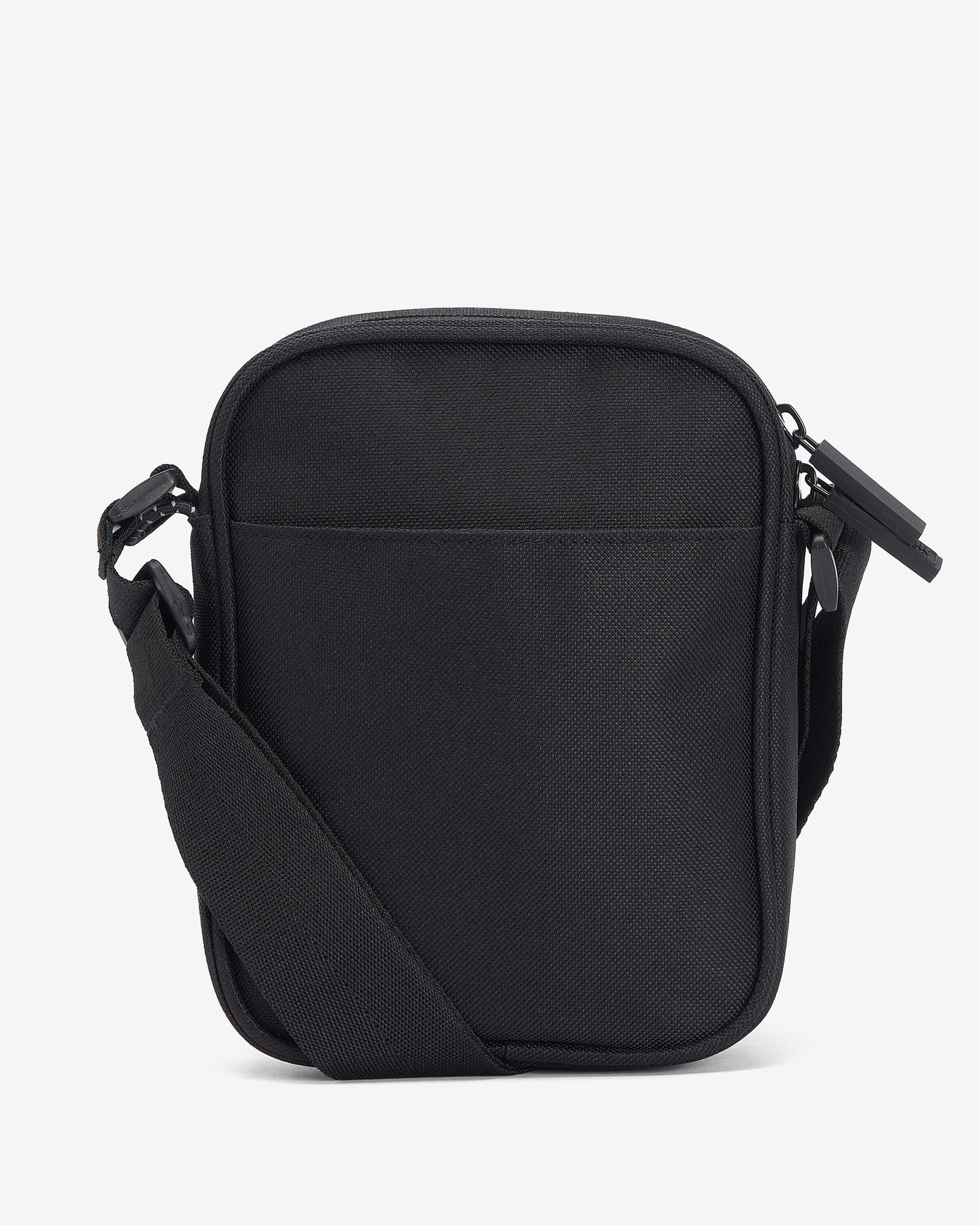 Barbour International Knockhill Unisex Essential Crossbody Bag - Black - Image 4