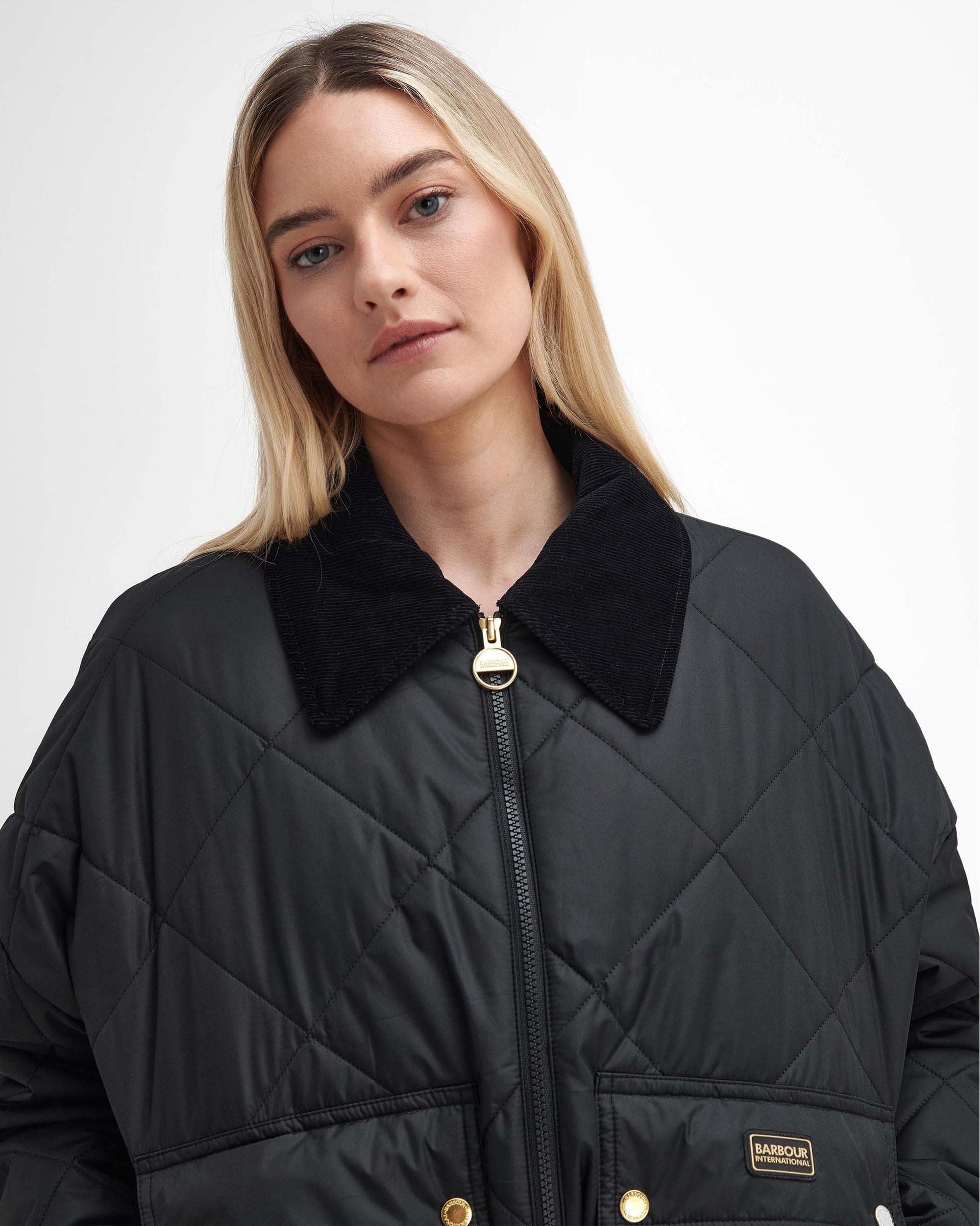 Barbour International Laia Womens Quilted Jacket - Image 2