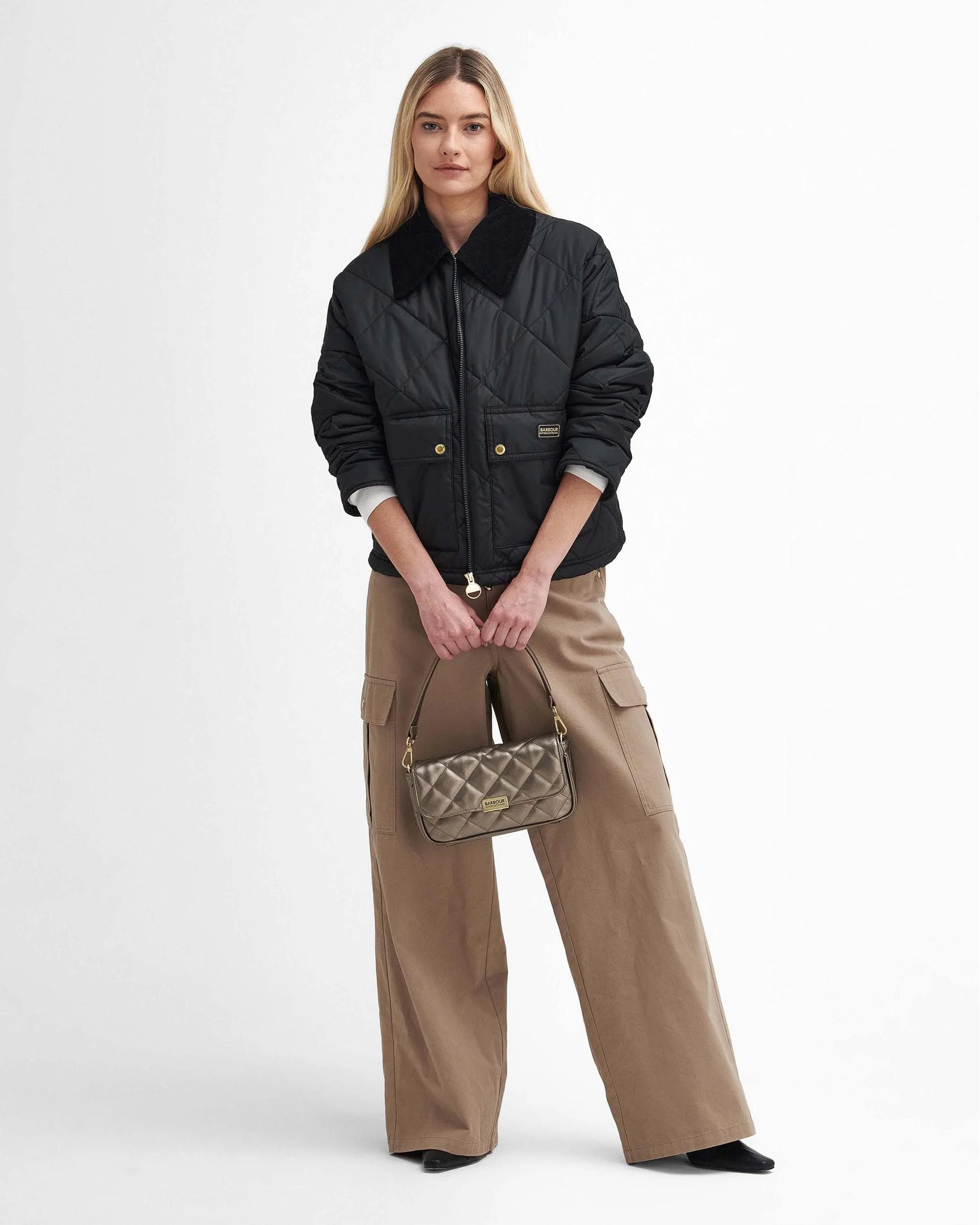Barbour International Laia Womens Quilted Jacket - Image 4
