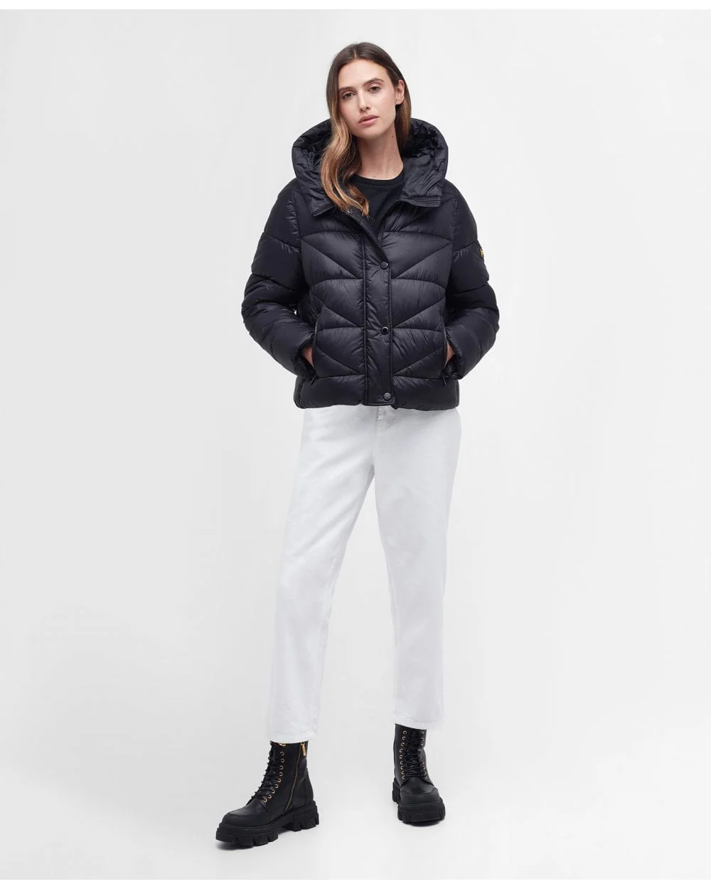 Barbour International Lyle Womens Quilted Jacket - Image 3