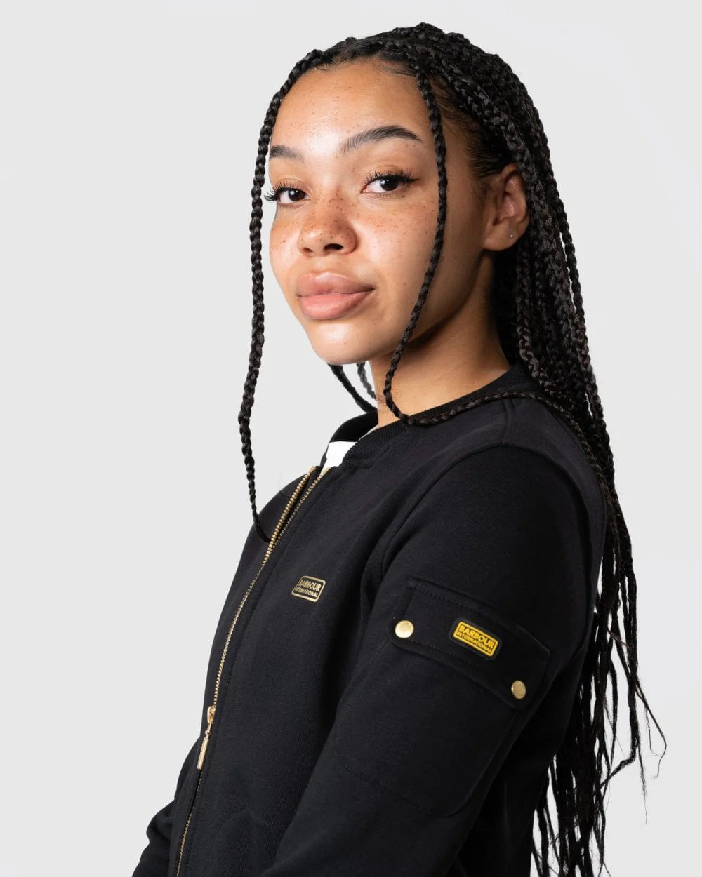 Barbour International Magna Womens Overlayer - Image 2