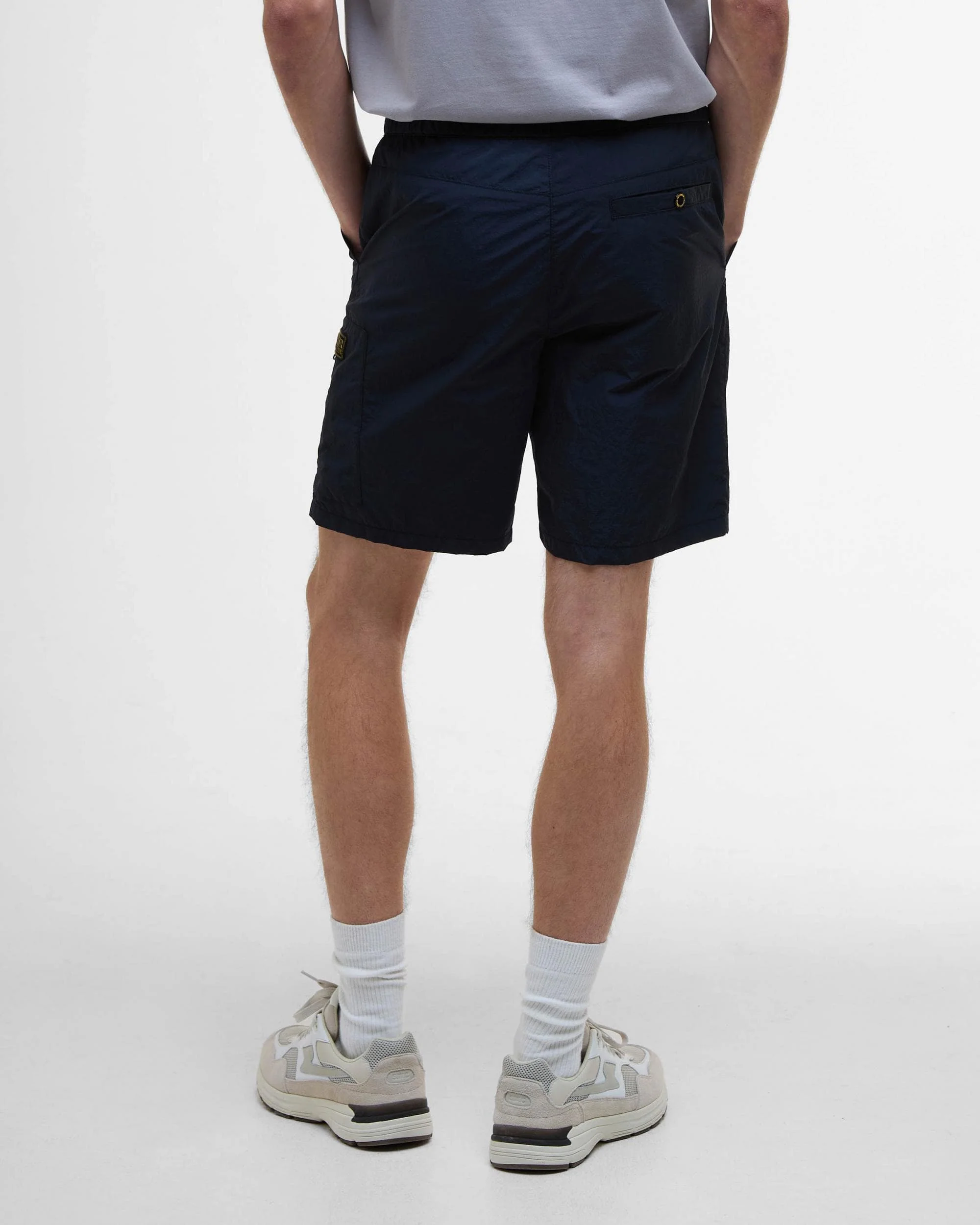 Barbour International Mens Inline Shorts - Sapphire Navy - Image 2