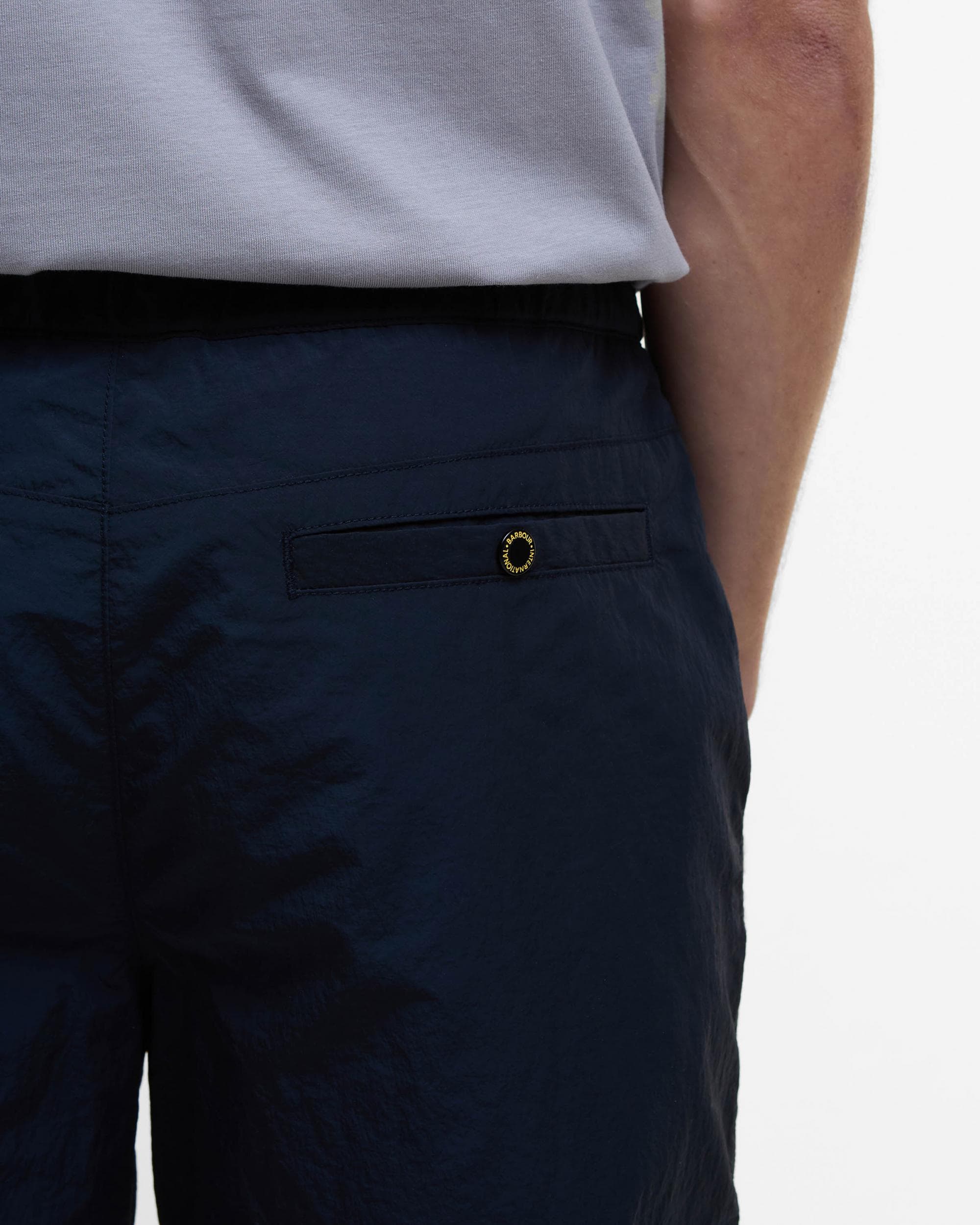 Barbour International Mens Inline Shorts - Sapphire Navy - Image 5