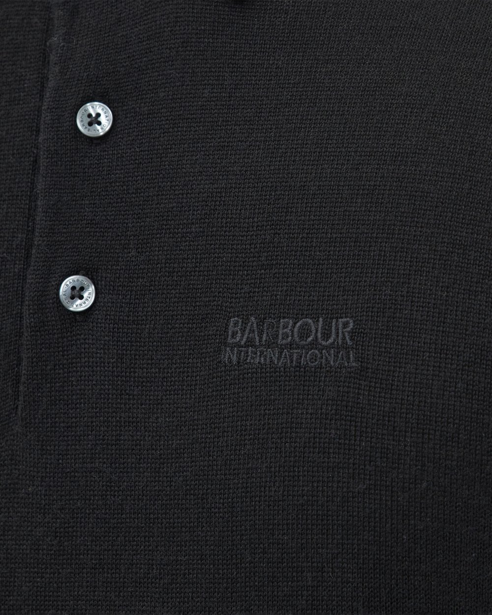 Barbour International Merino Mens Polo Style Sweatshirt - Image 6
