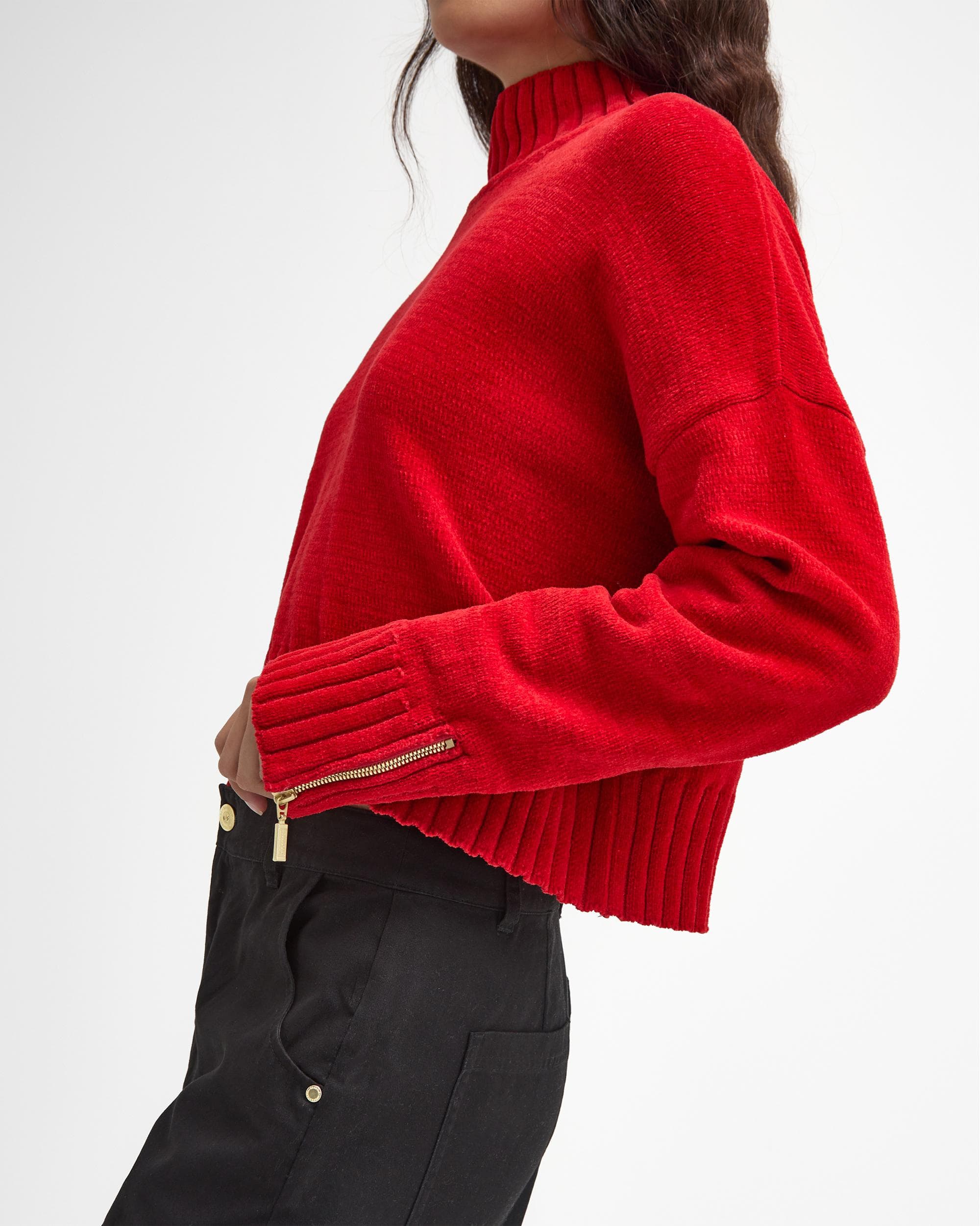 Barbour International Milla Womens Knitted Jumper - Image 3