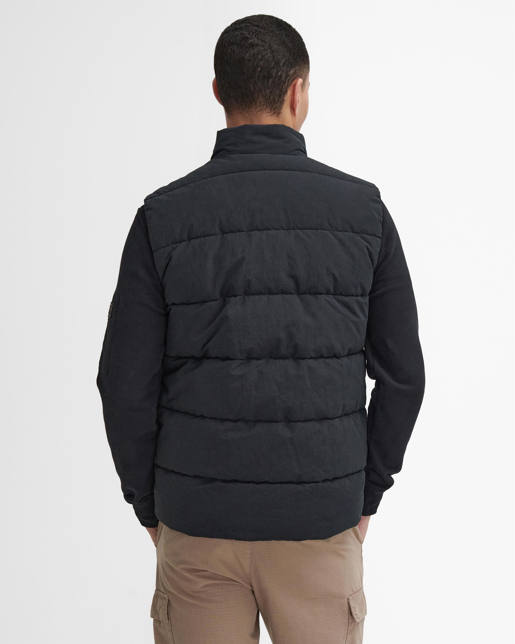 Barbour International Morville Mens Puffer Gilet - Image 5