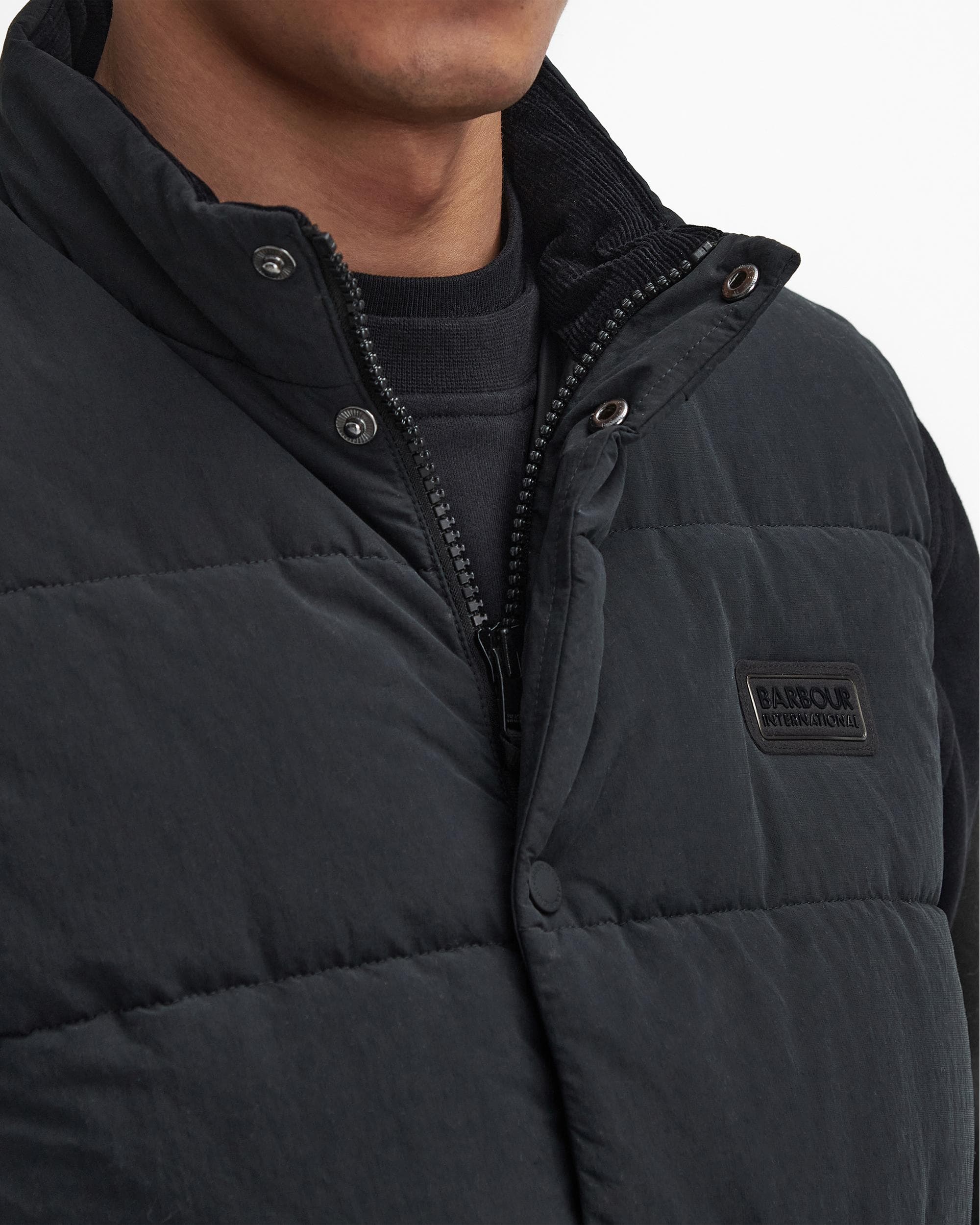 Barbour International Morville Mens Puffer Gilet - Image 6