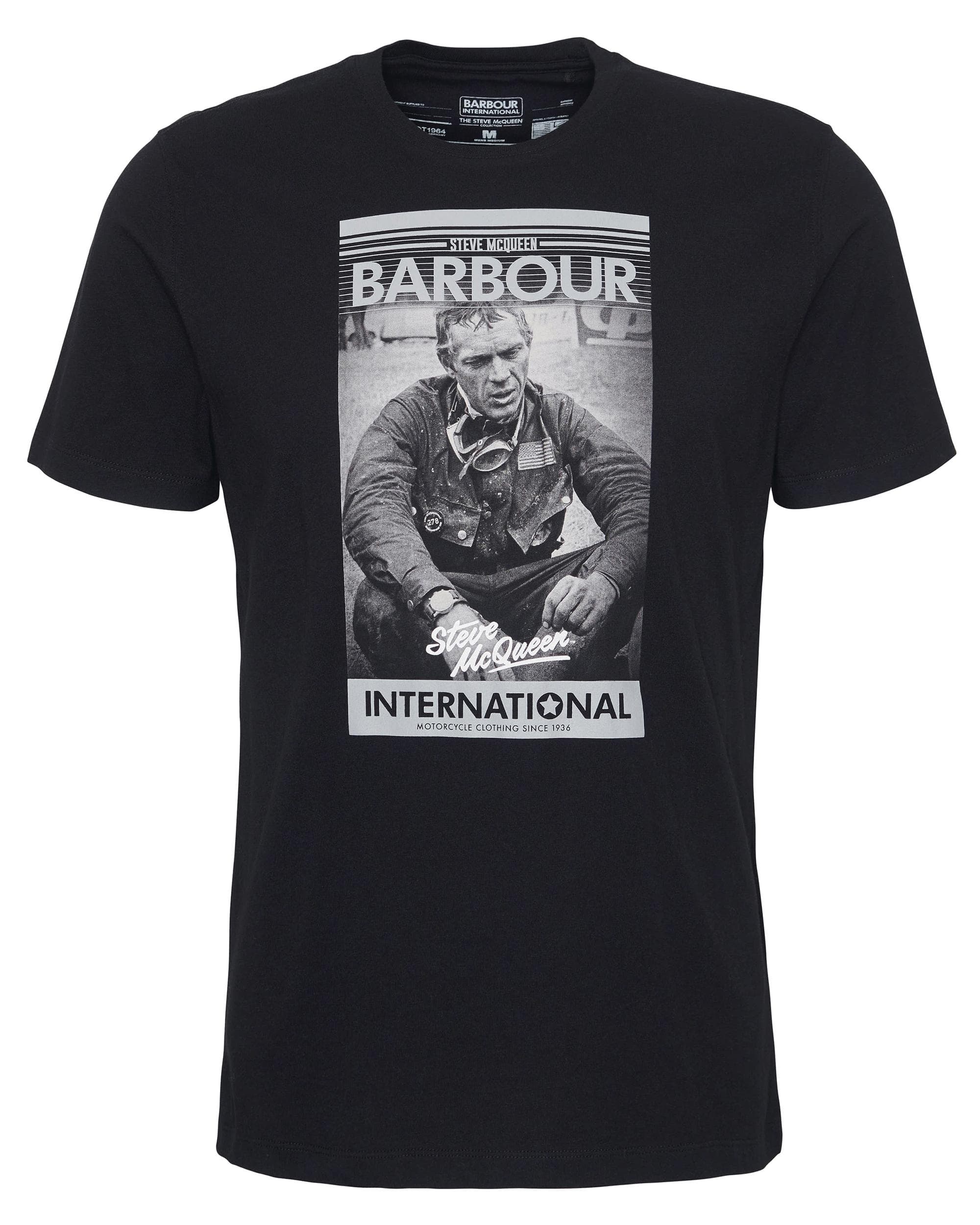 Barbour International Mount Mens Tailored T-Shirt - Image 6